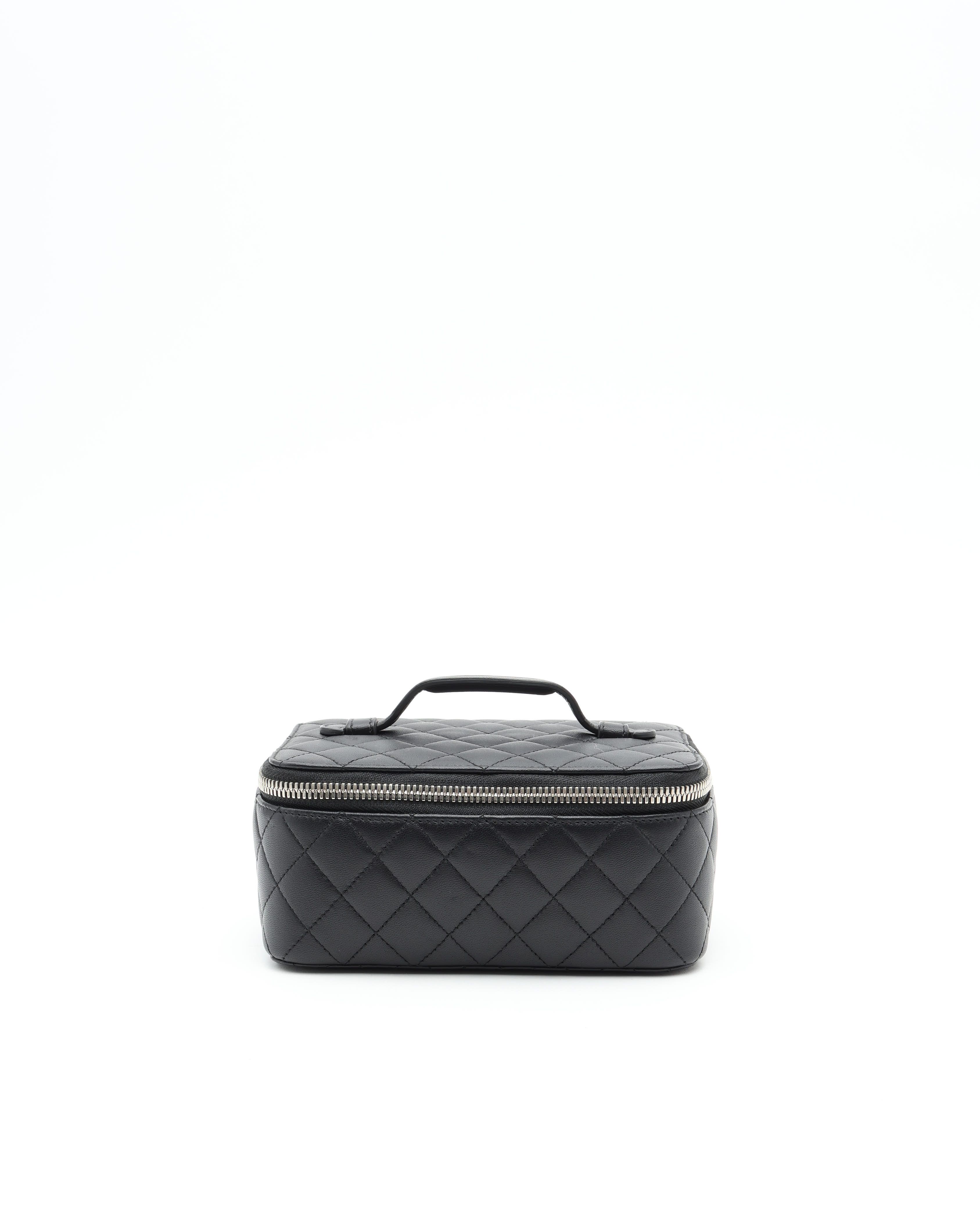 Chanel Coco Mark Quilted Jewelry Bag