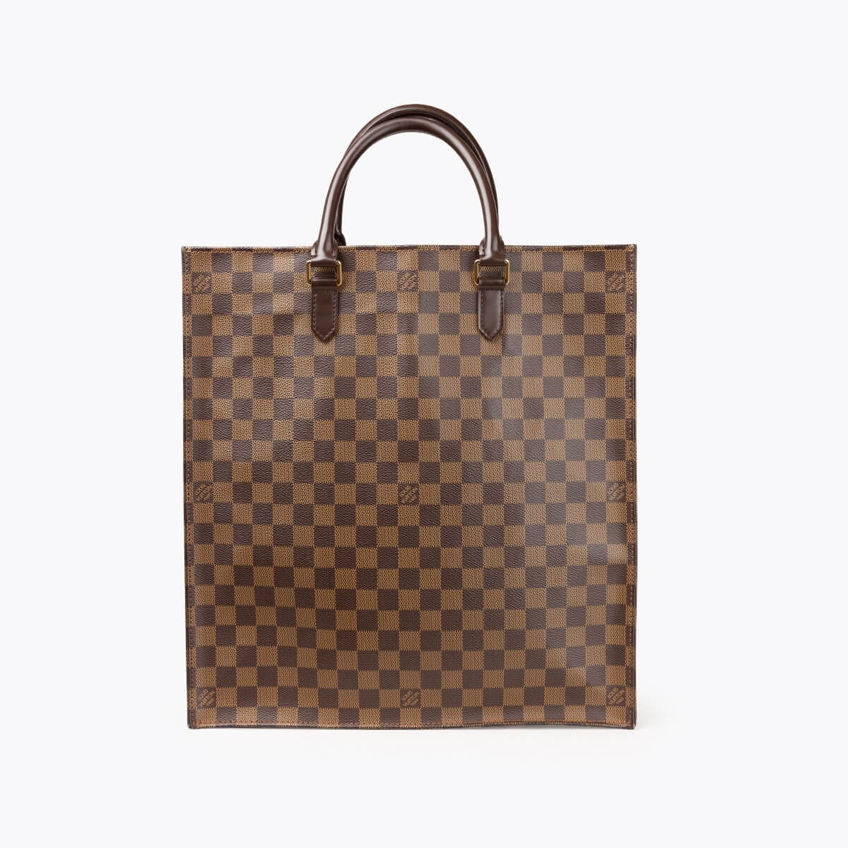 LOUIS VUITTON Damier Ebene Sac Plat Bag