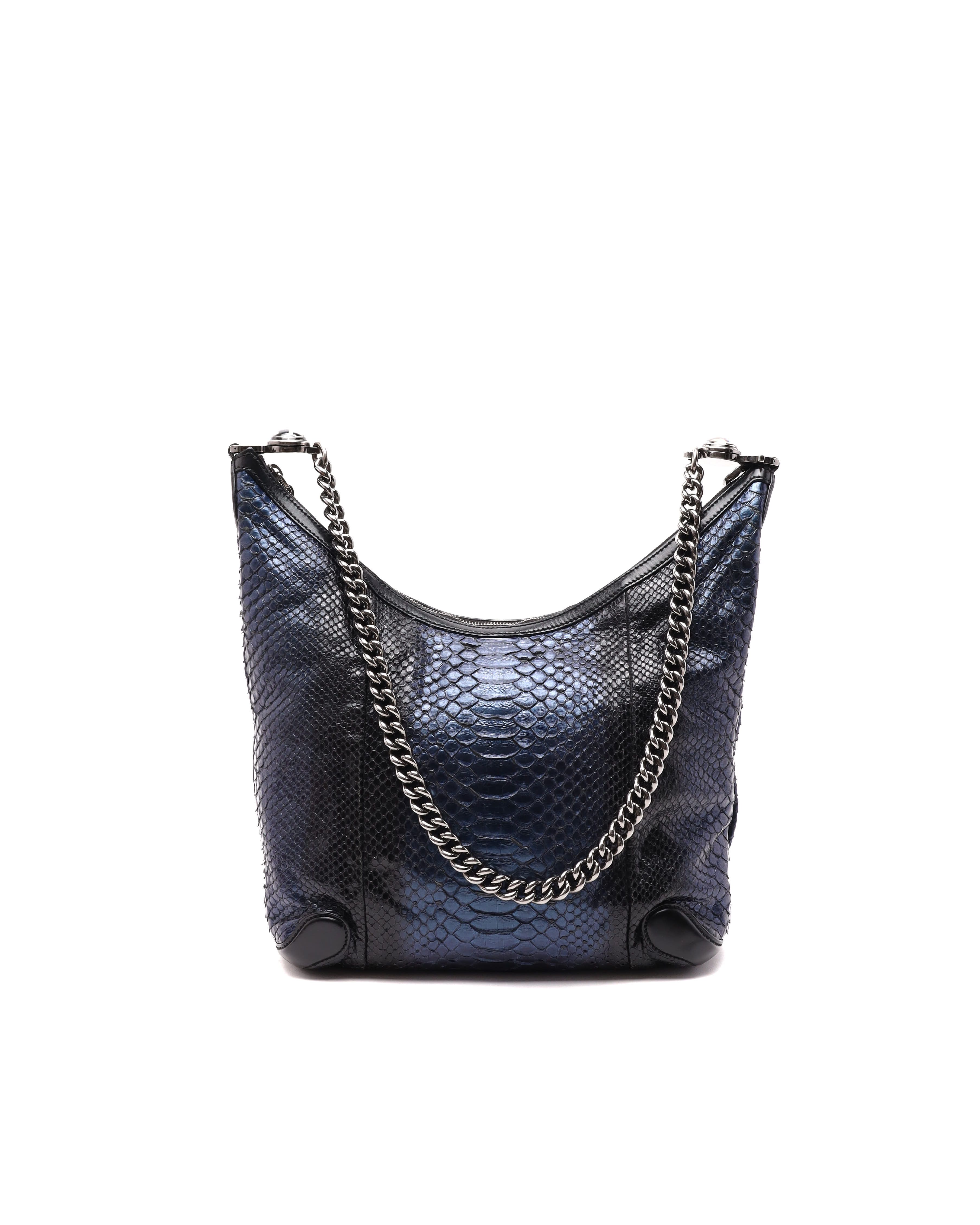 Gucci Galaxy Python Hobo Bag