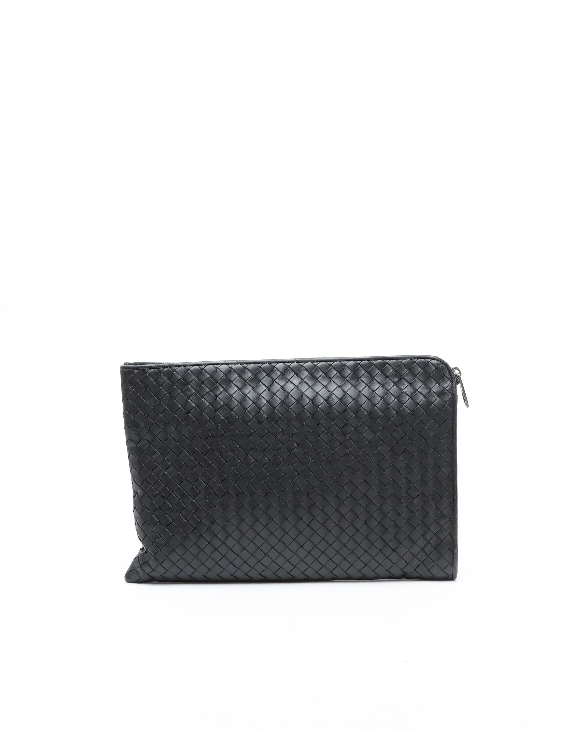 Bottega Veneta Laptop Case, Size 13-inch In Black