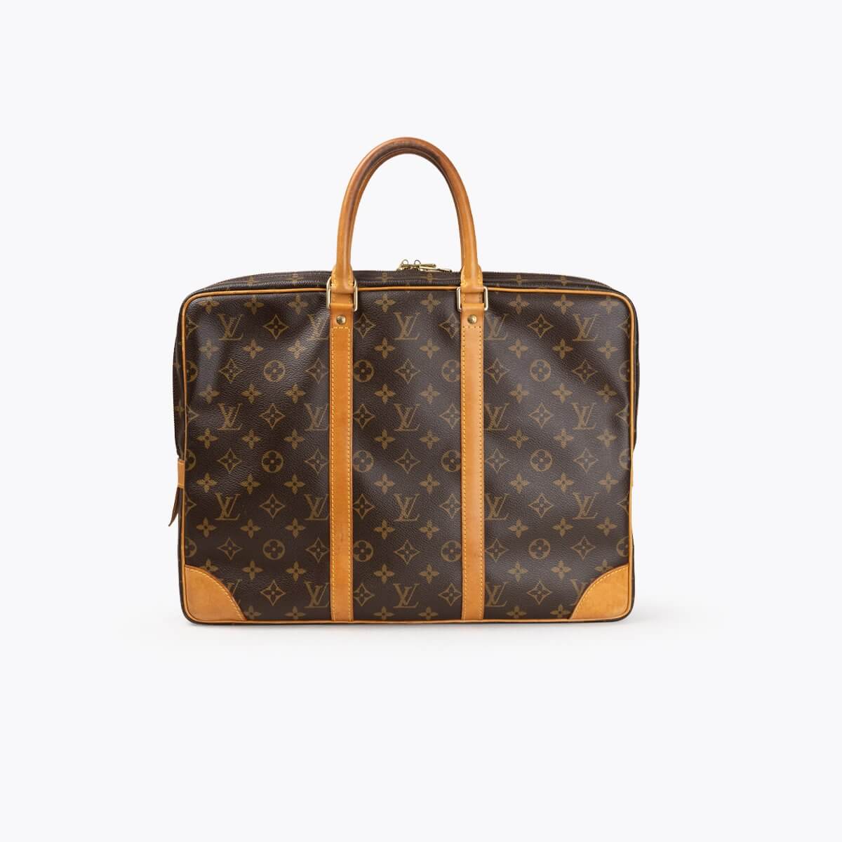 LOUIS VUITTON Monogram Porte-Documents Voyage Bag