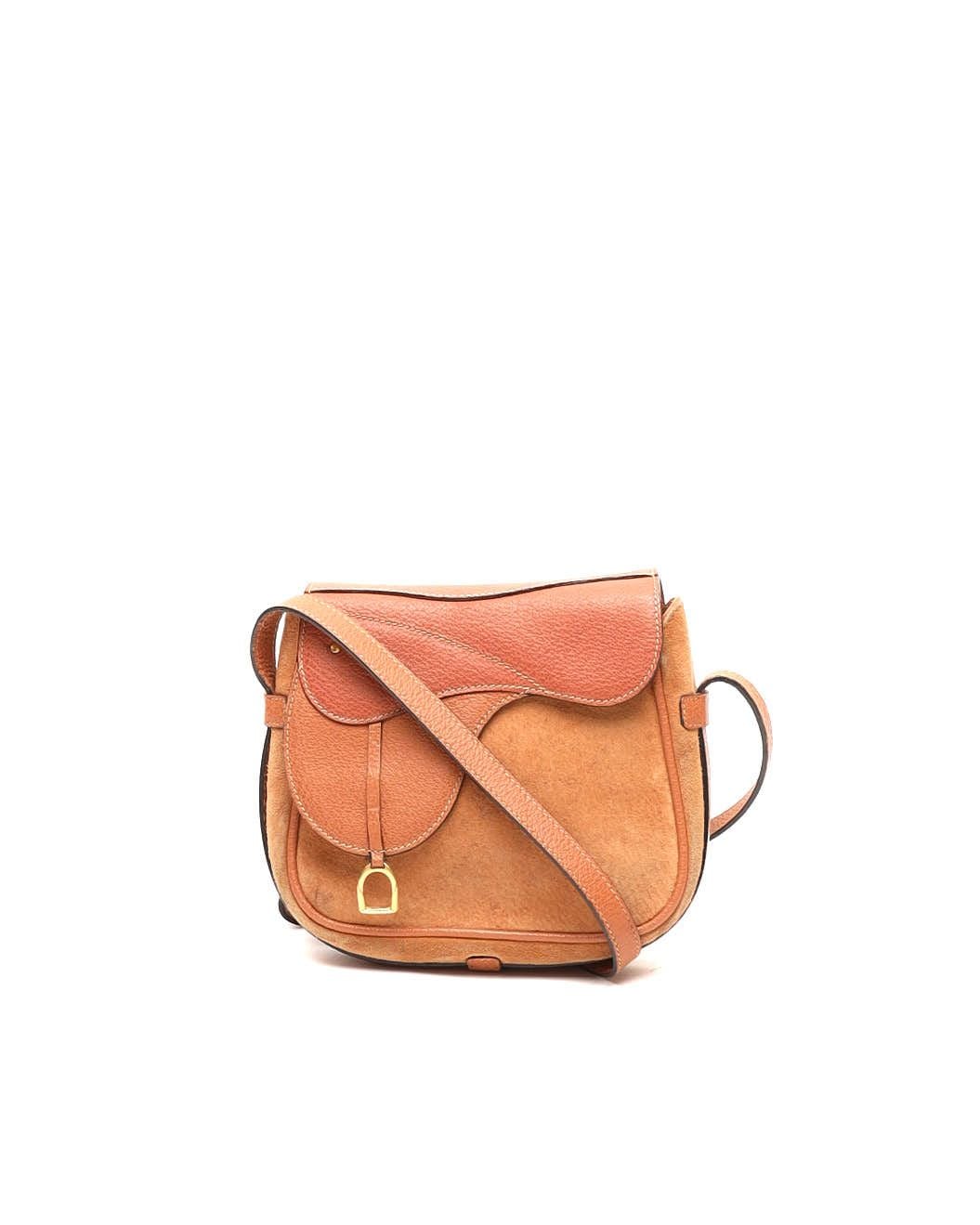 Gucci Gaucho Suede Bag In Brown