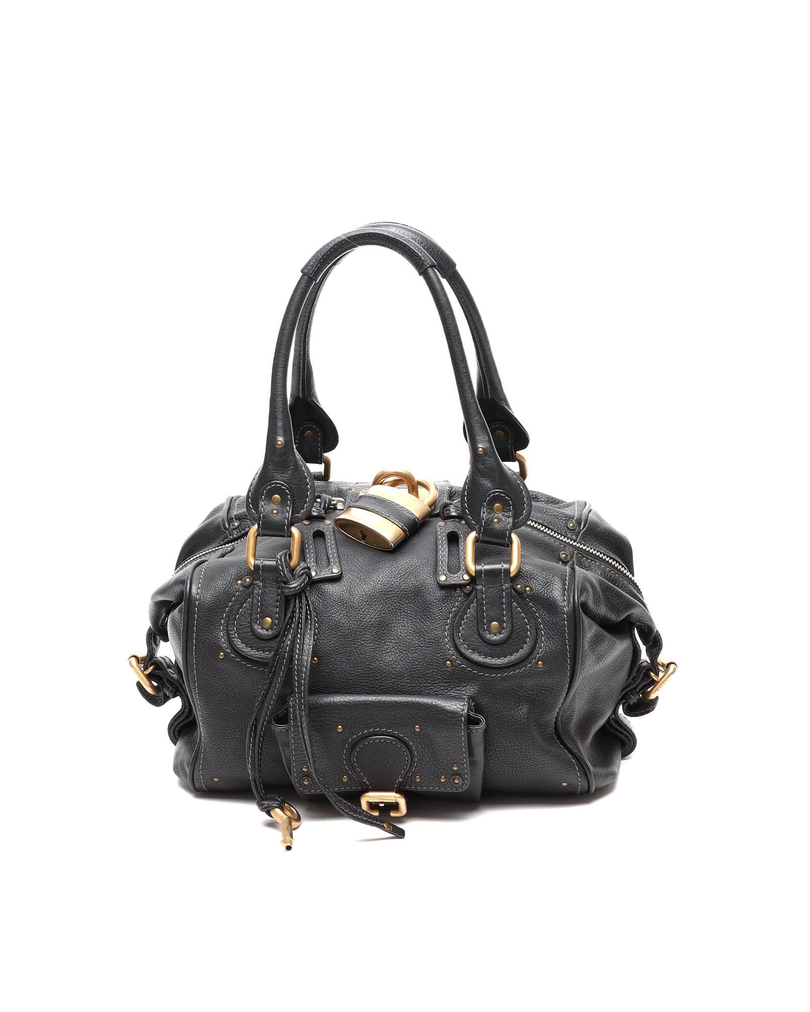 Chloé Paddington Tote Bag In Black