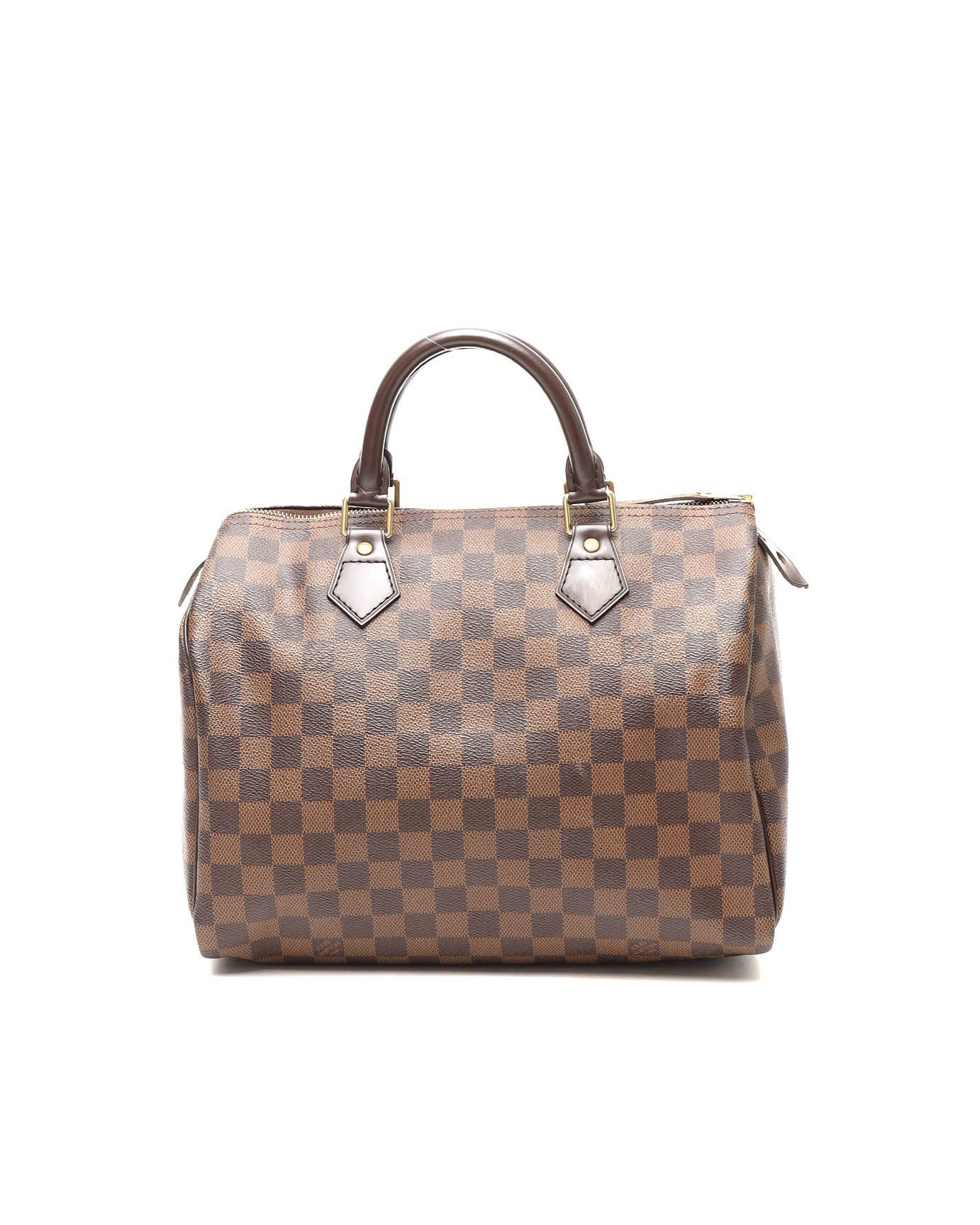 Louis Vuitton Damier Ebene Speedy 30 Bag