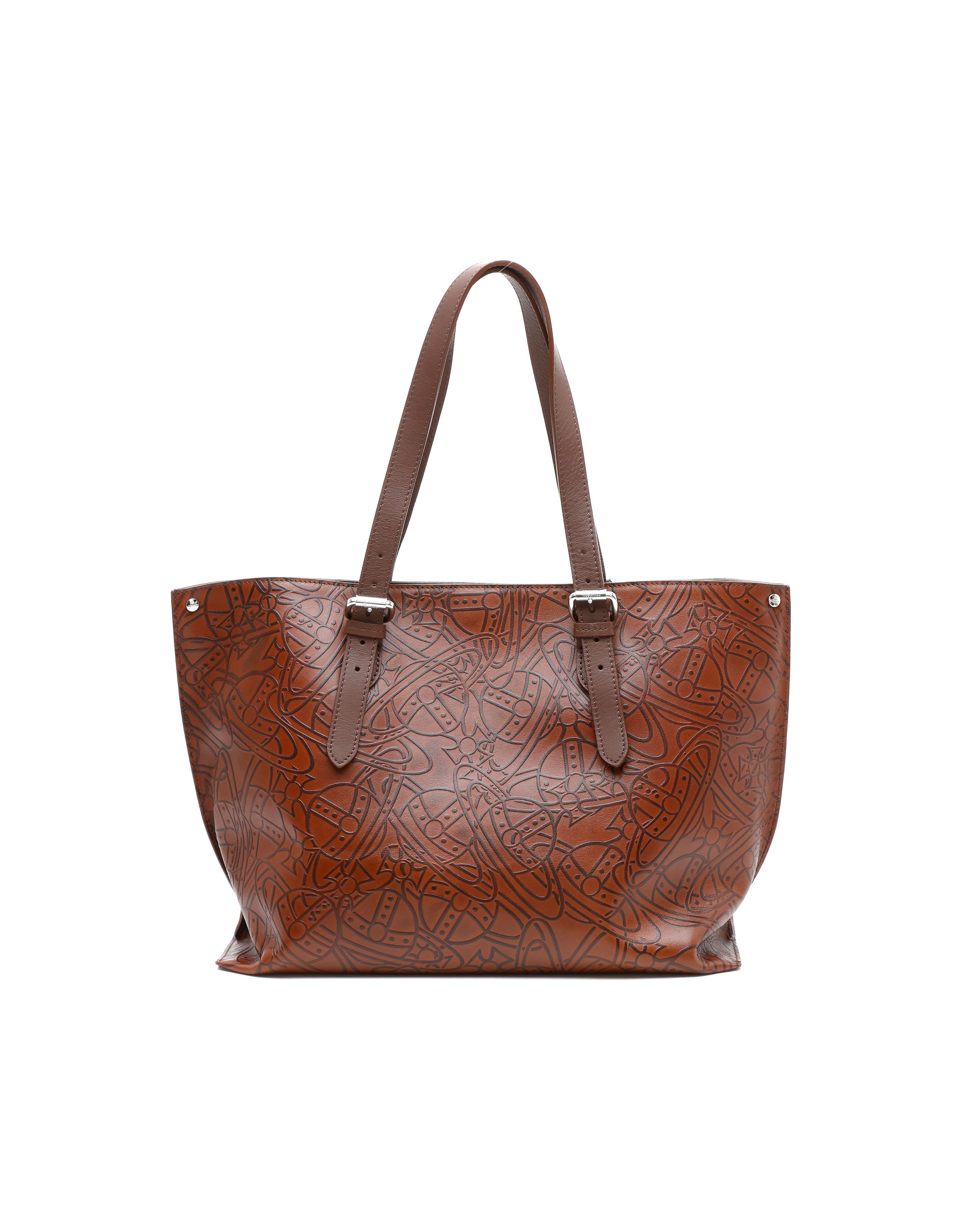 Vivienne Westwood Tote Bag In Brown