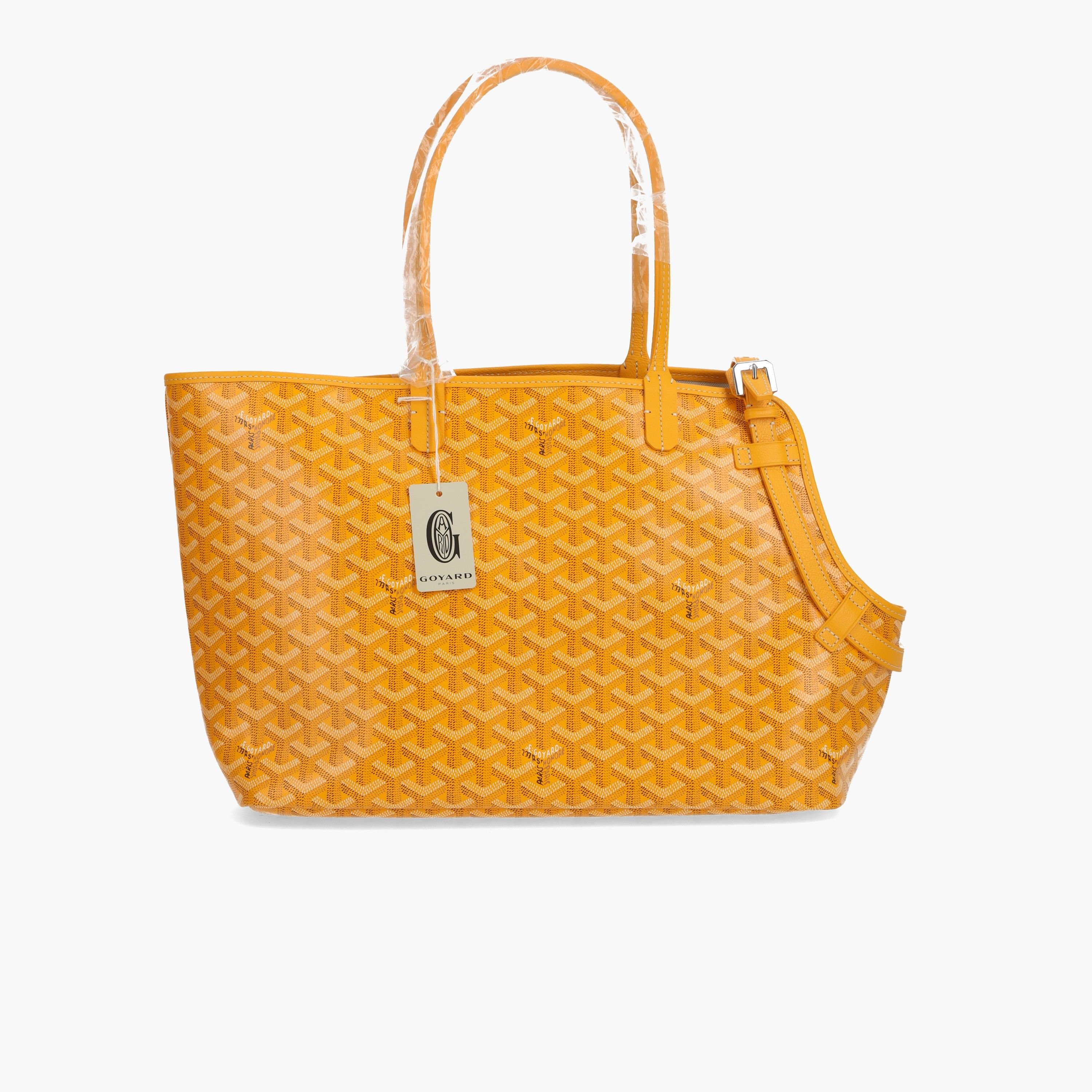 GOYARD Chien Gris Pet Carrier PM Tote Bag