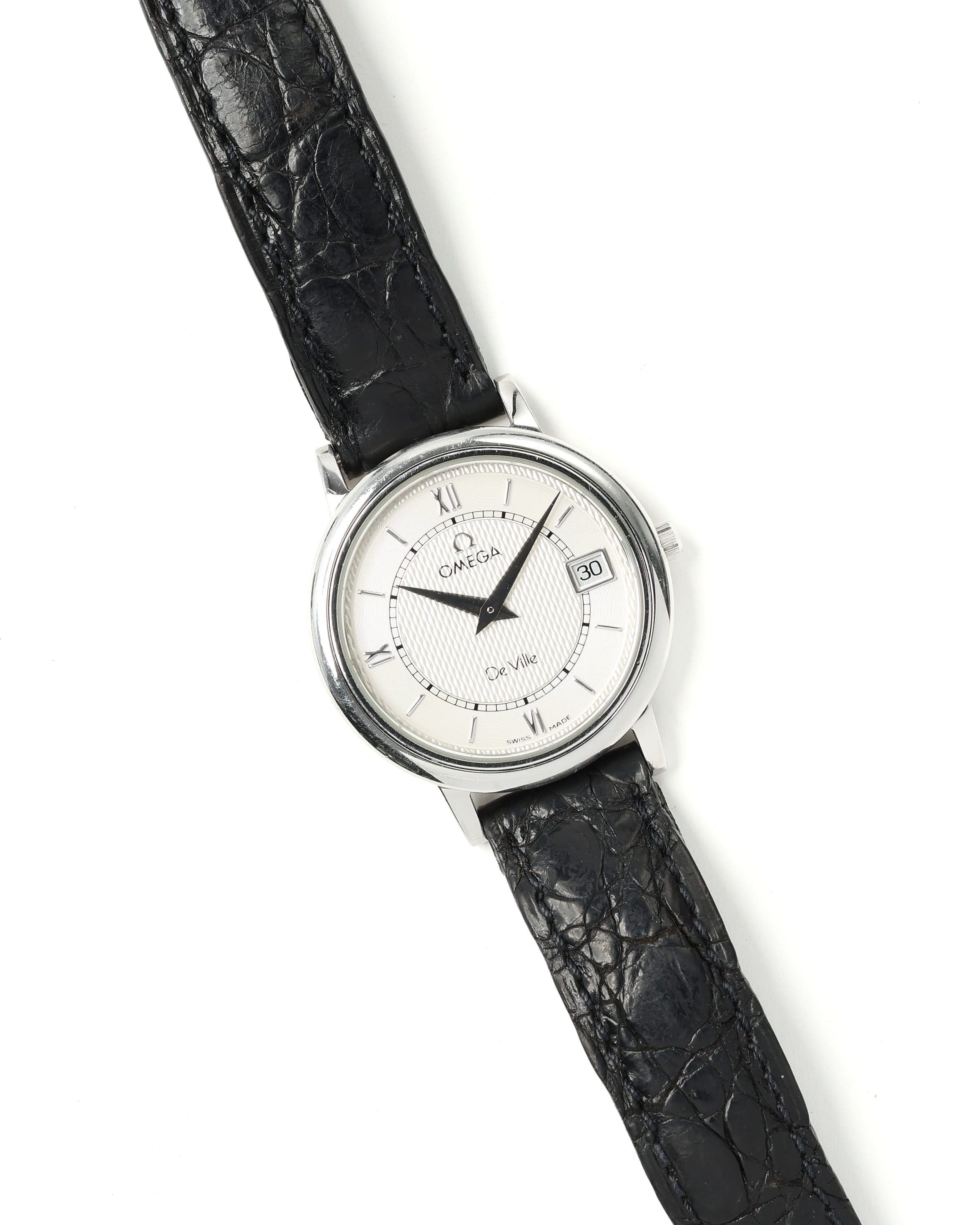 Omega De-ville 27mm 1998 Watch In Black