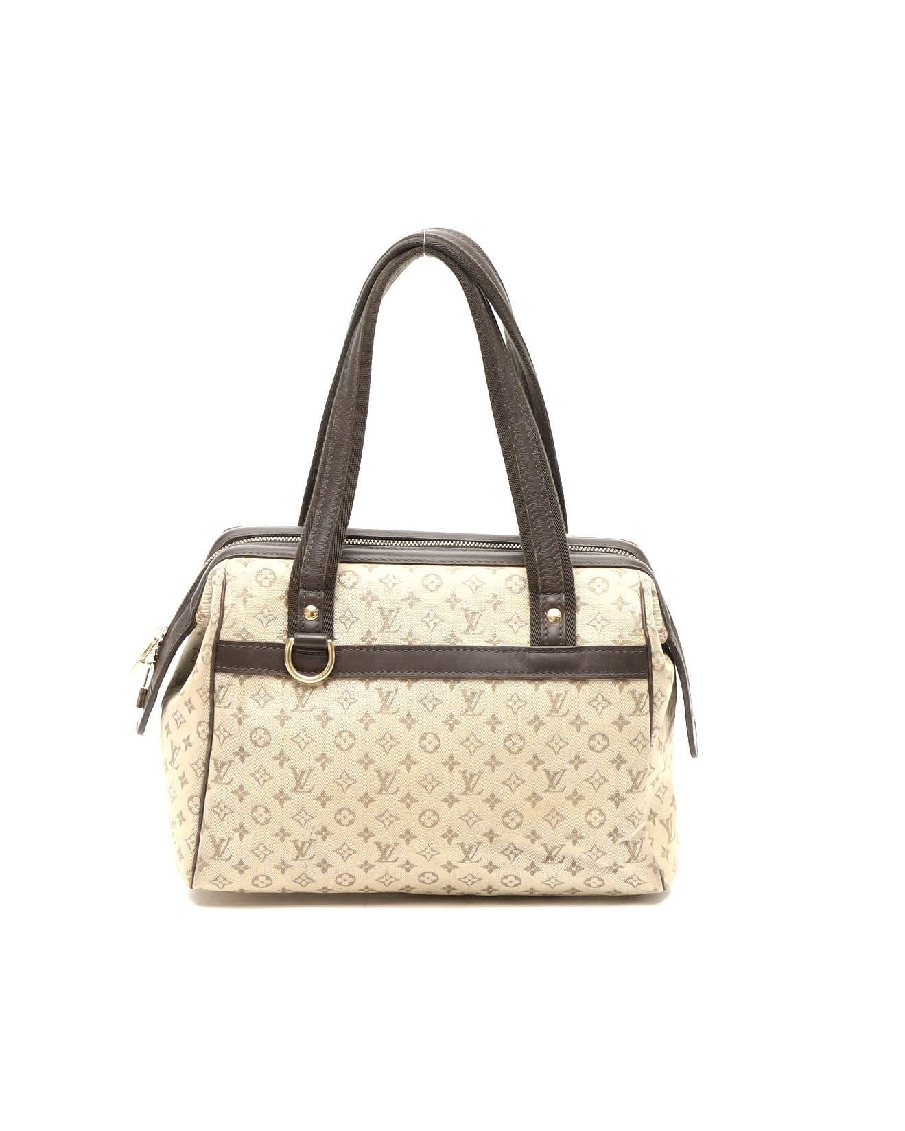 Pre-owned Louis Vuitton Mini Lin Josephine Pm Tote Bag In Sand