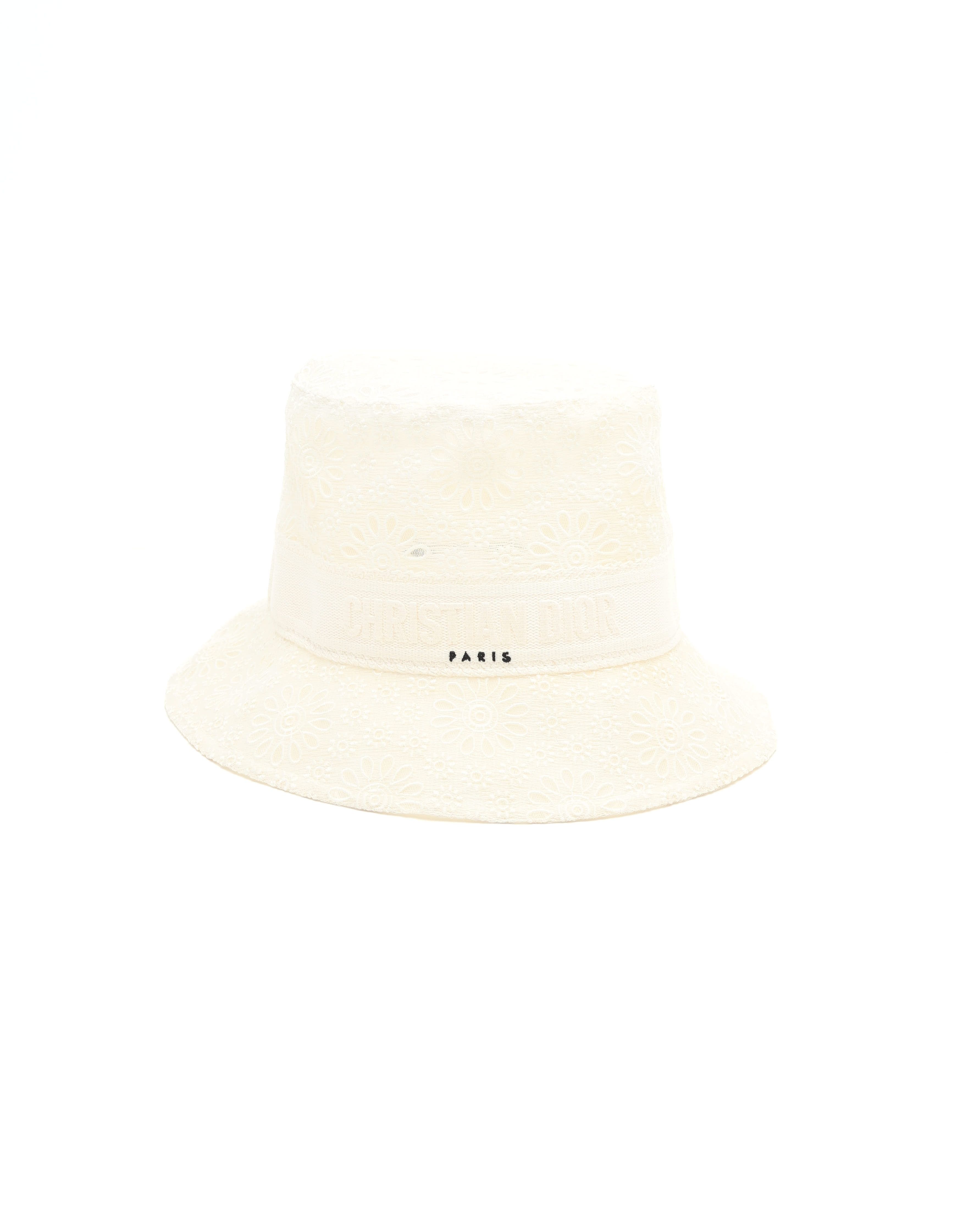 Christian Dior Lace Floral Hat
