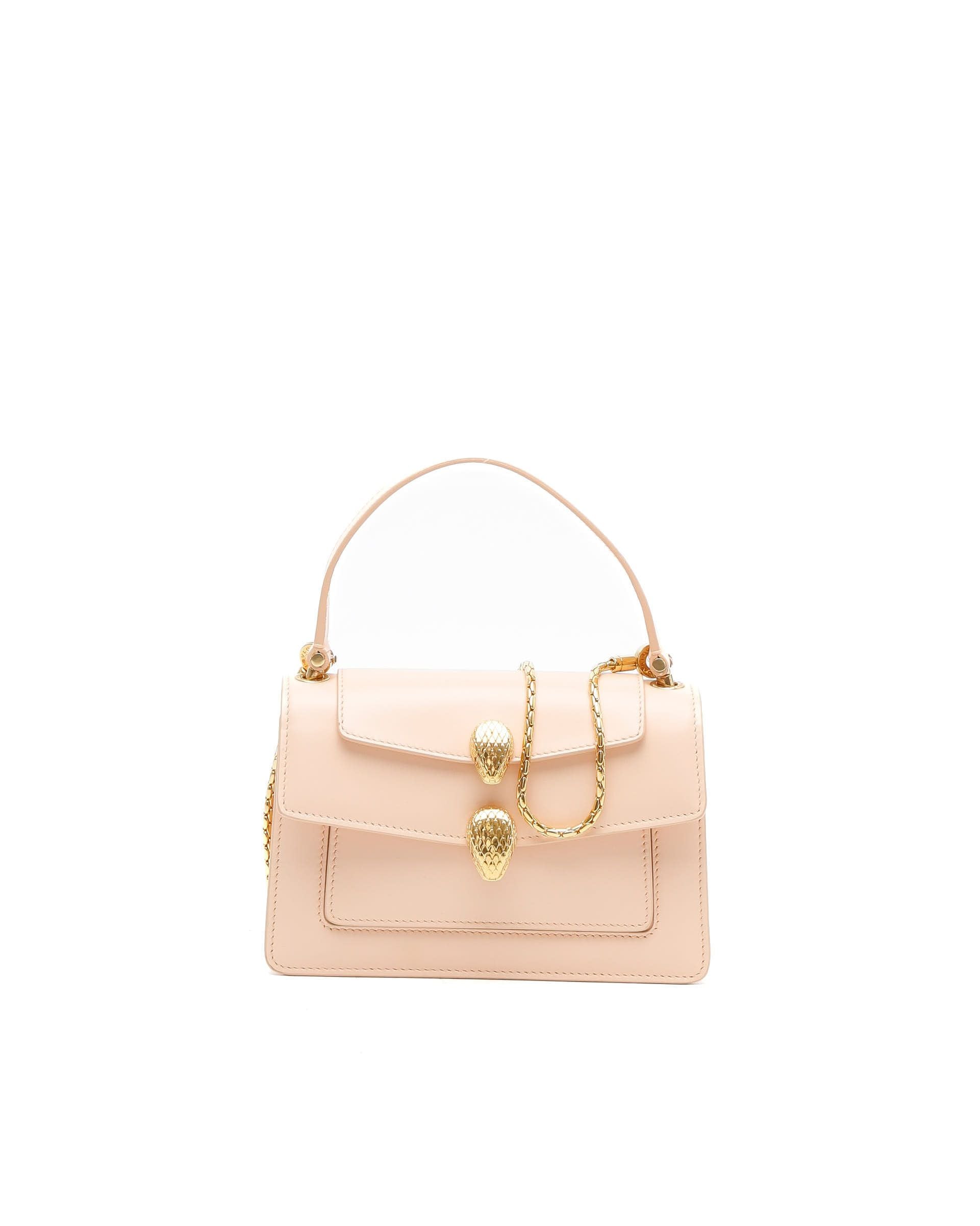 Bvlgari X Alexander Wang Serpenti Shoulder Bag In Pink