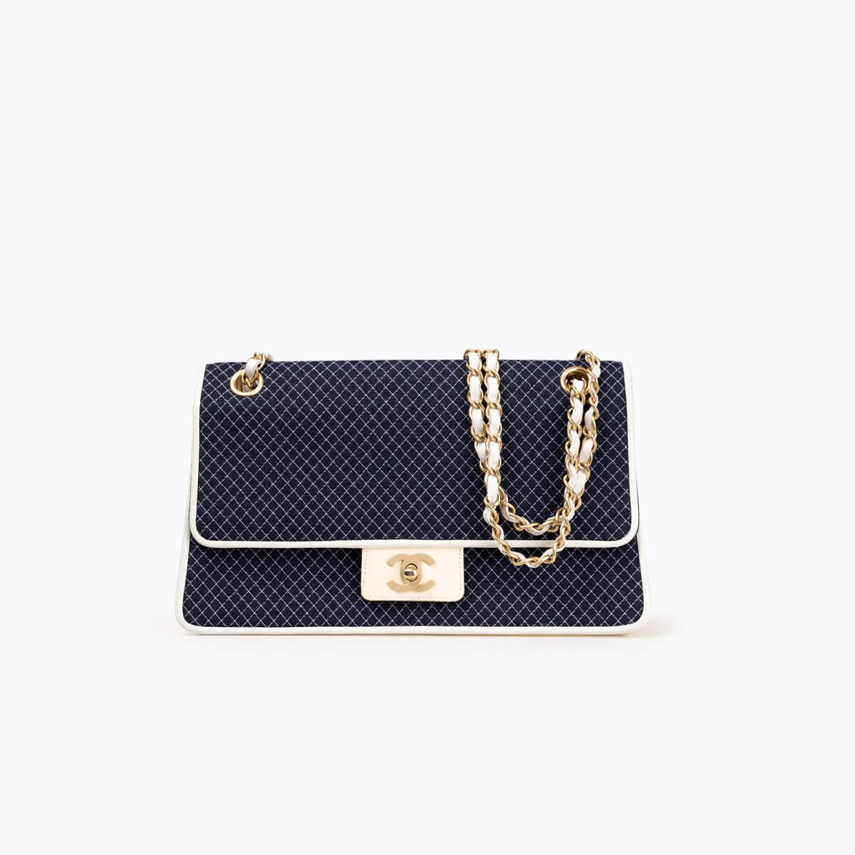 CHANEL Jersey Flap Bag