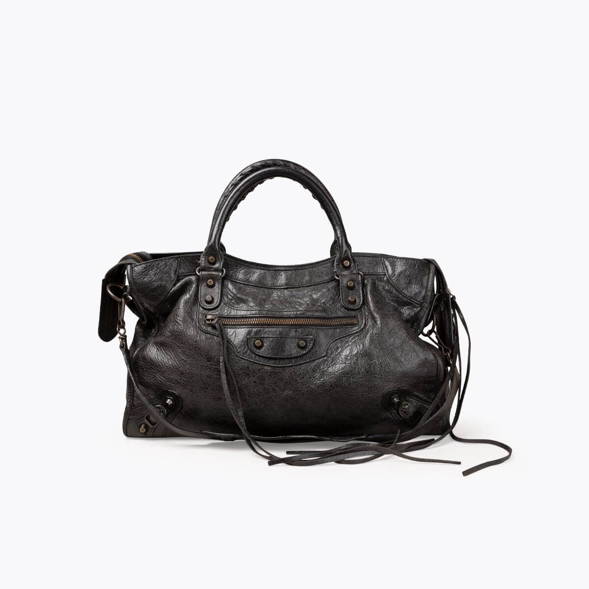 BALENCIAGA Motocross Classic City Shoulder Bag
