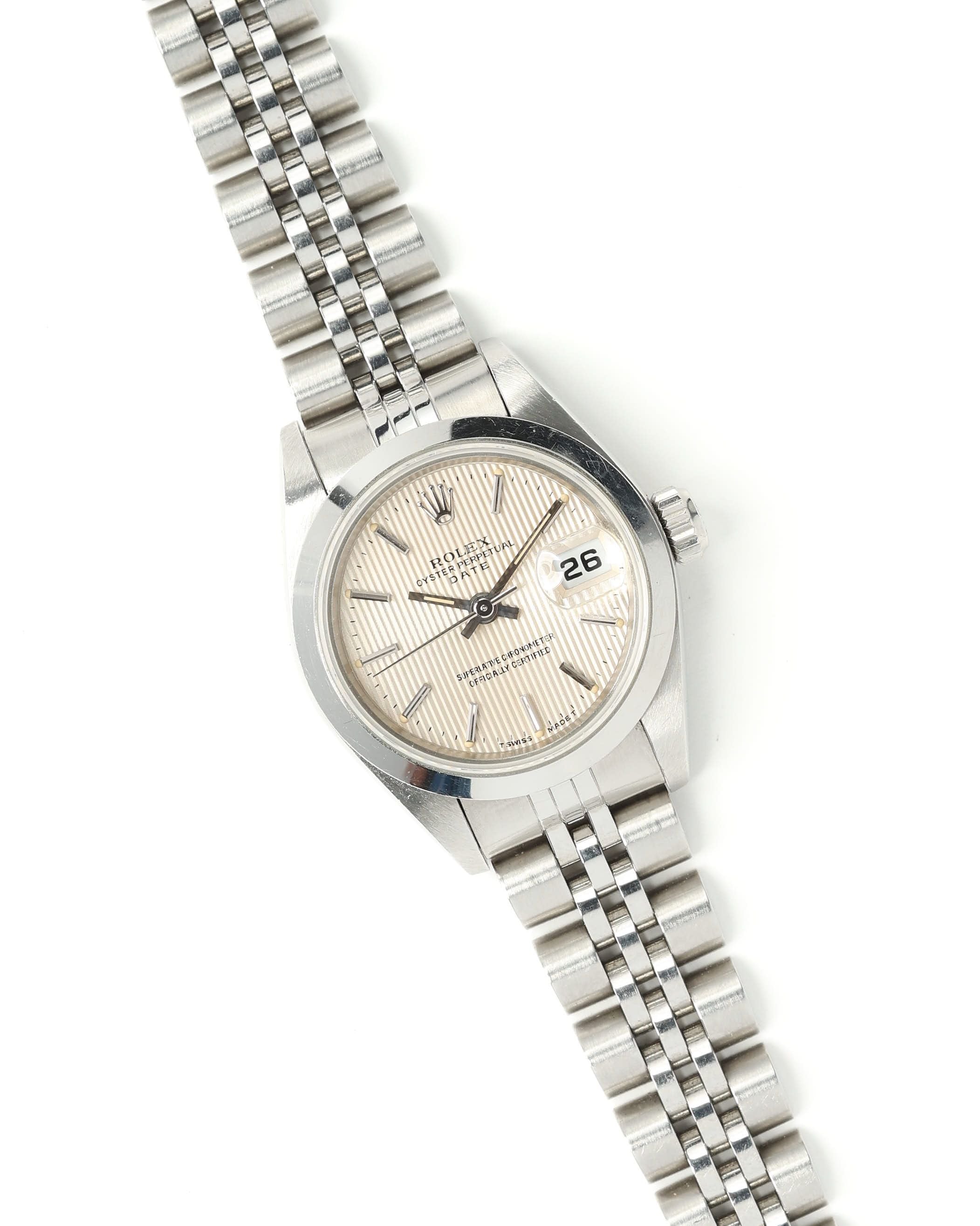 Rolex Oyster Perpetual Date 26mm Ref 69160 1996 Watch