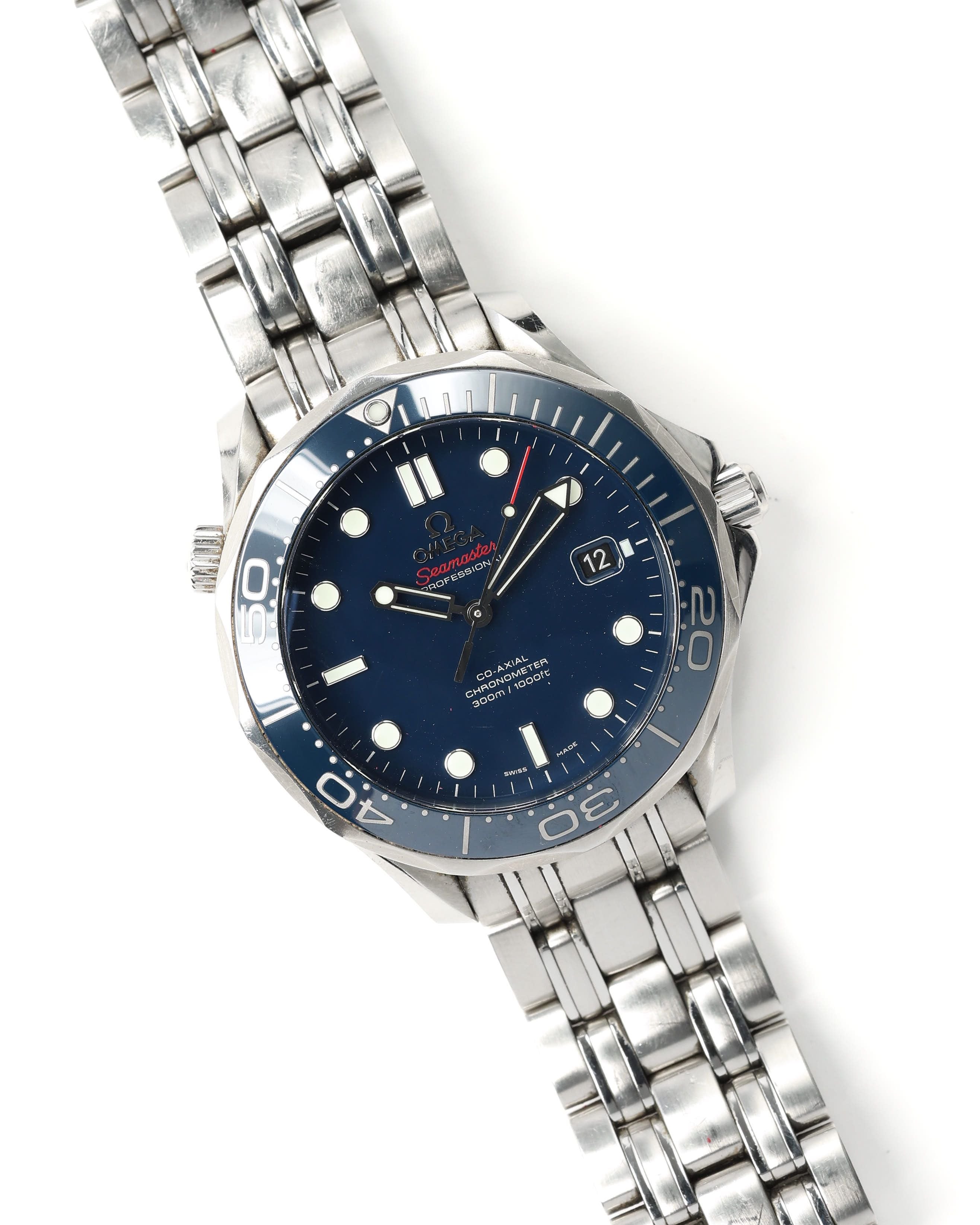 Omega Seamaster Diver 300m 41mm 2012 Watch In Blue