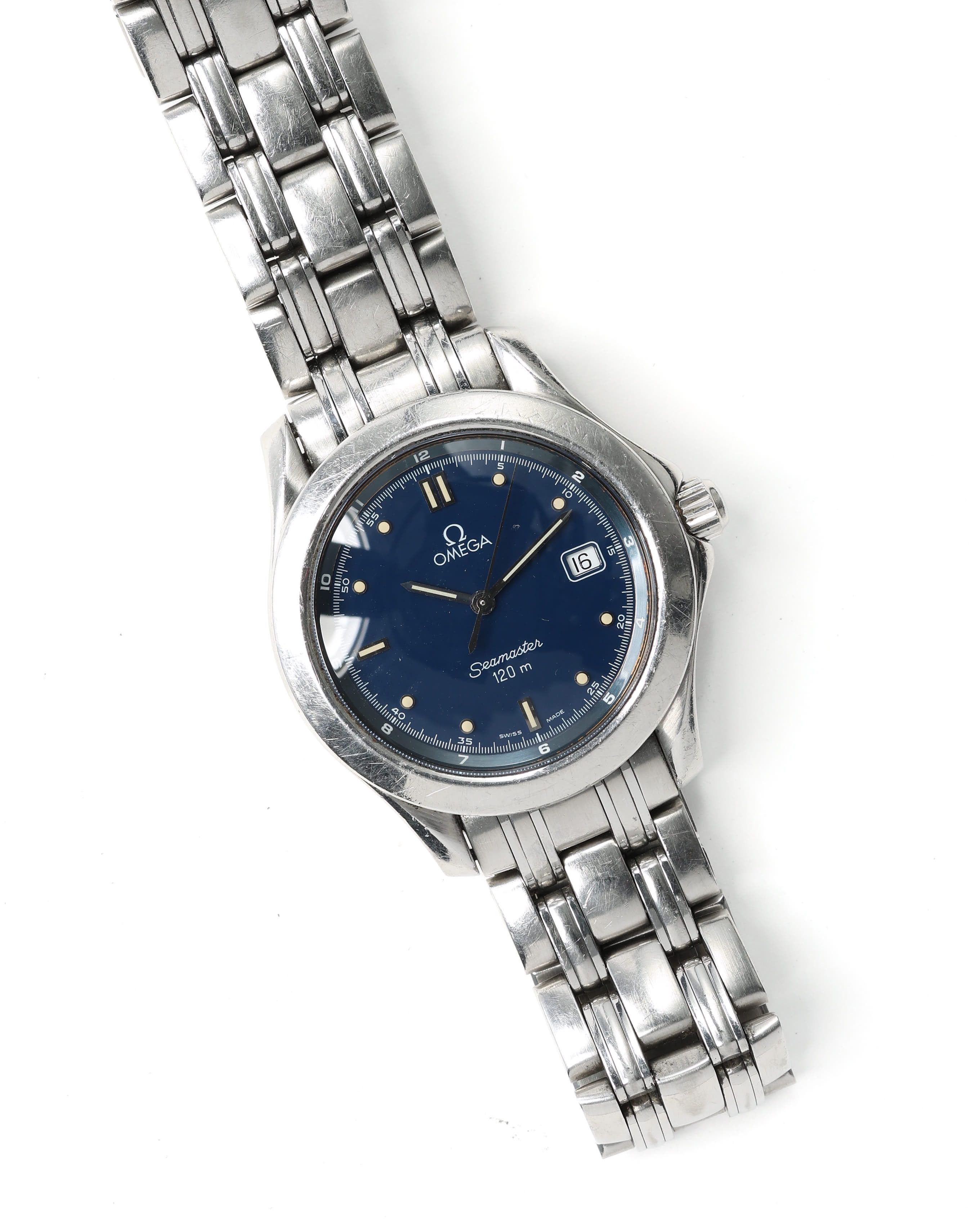Omega Seamaster 120m 36mm Watch In Silver