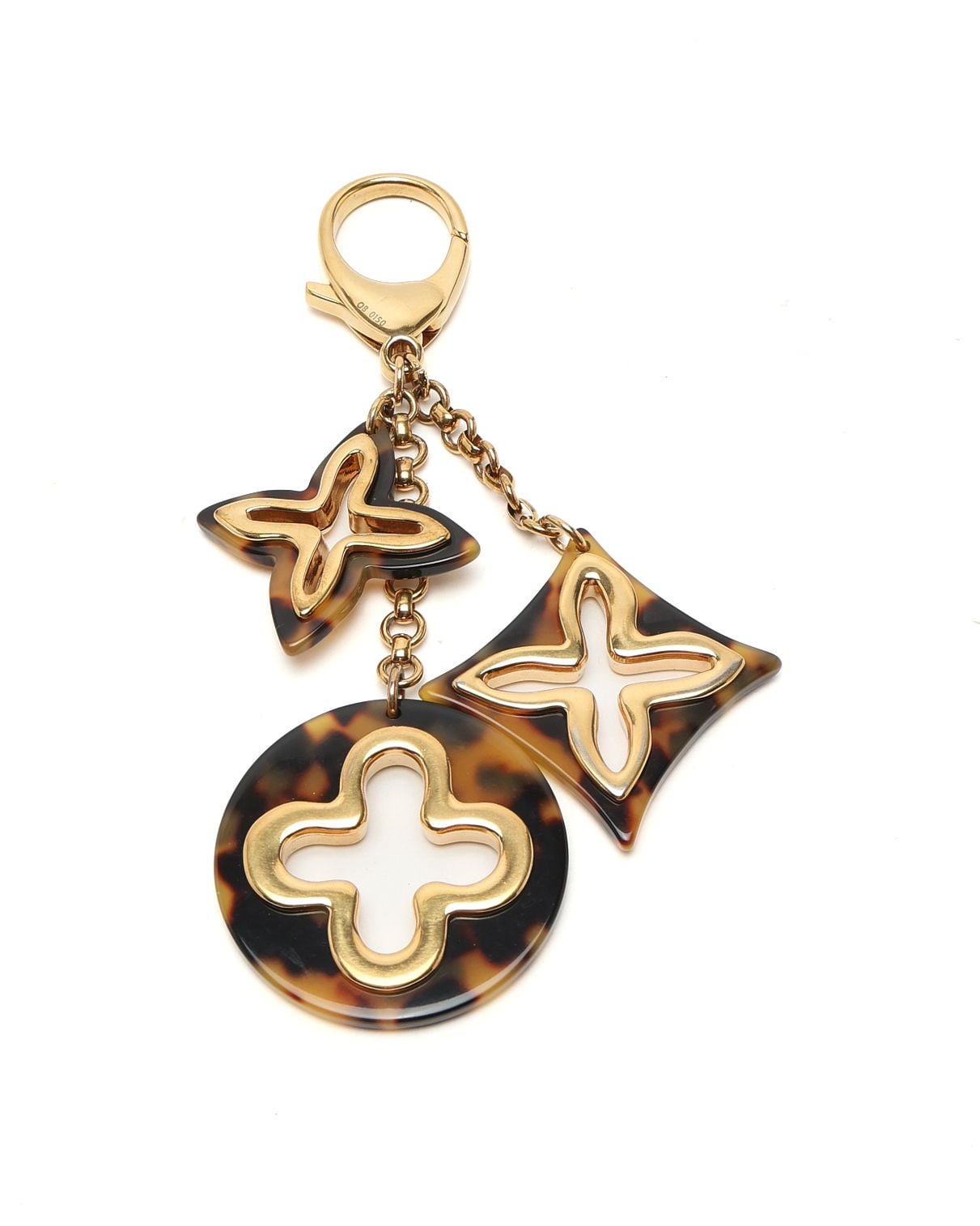 Louis Vuitton Monogram Insolence Bag Charm In Brown