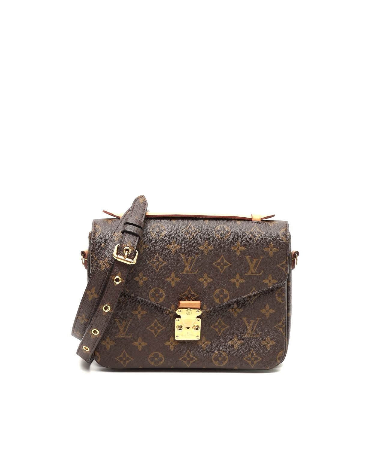 Louis Vuitton Monogram Pochette Metis Bag In Brown