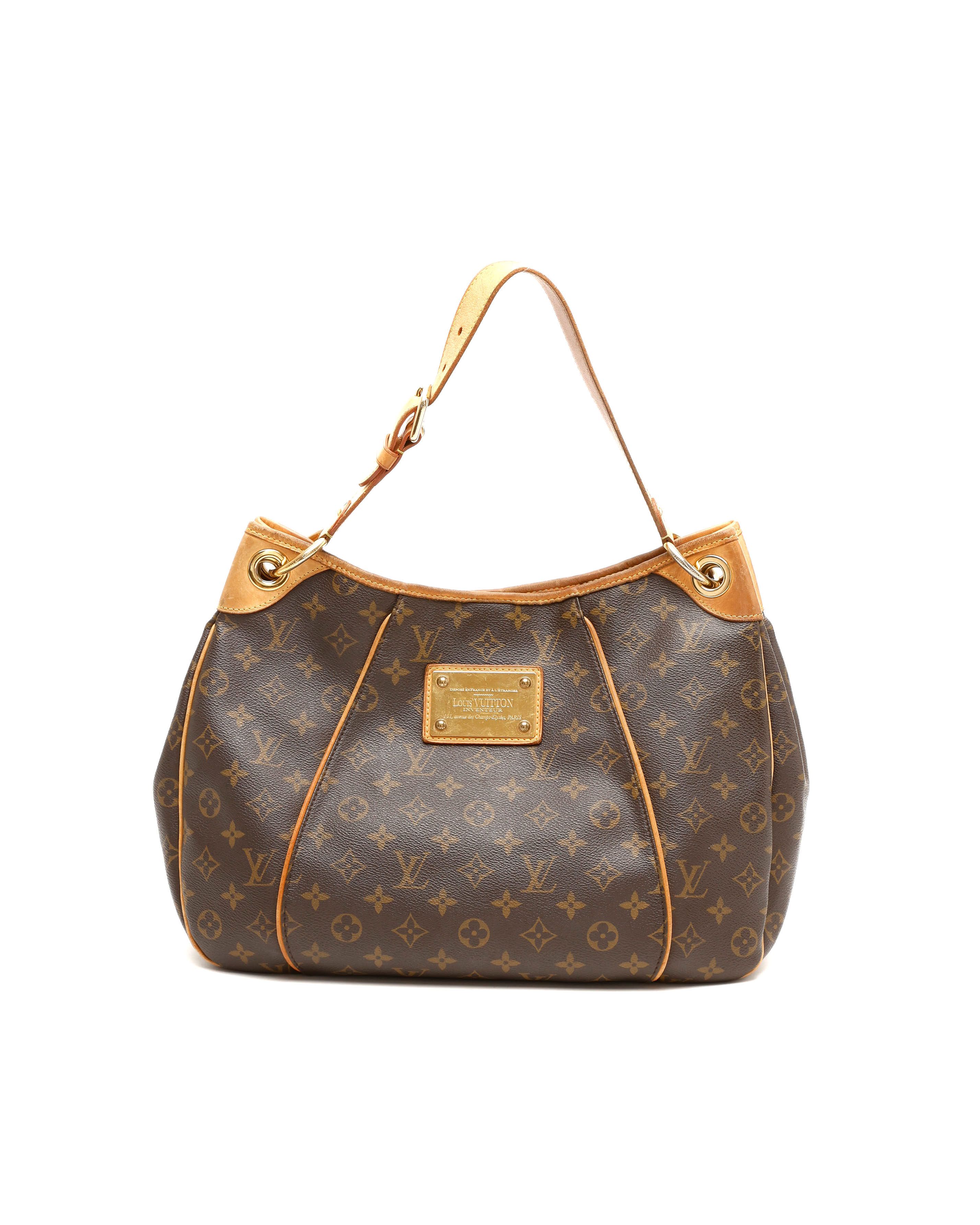 Louis Vuitton Monogram Galliera Pm Bag In Brown