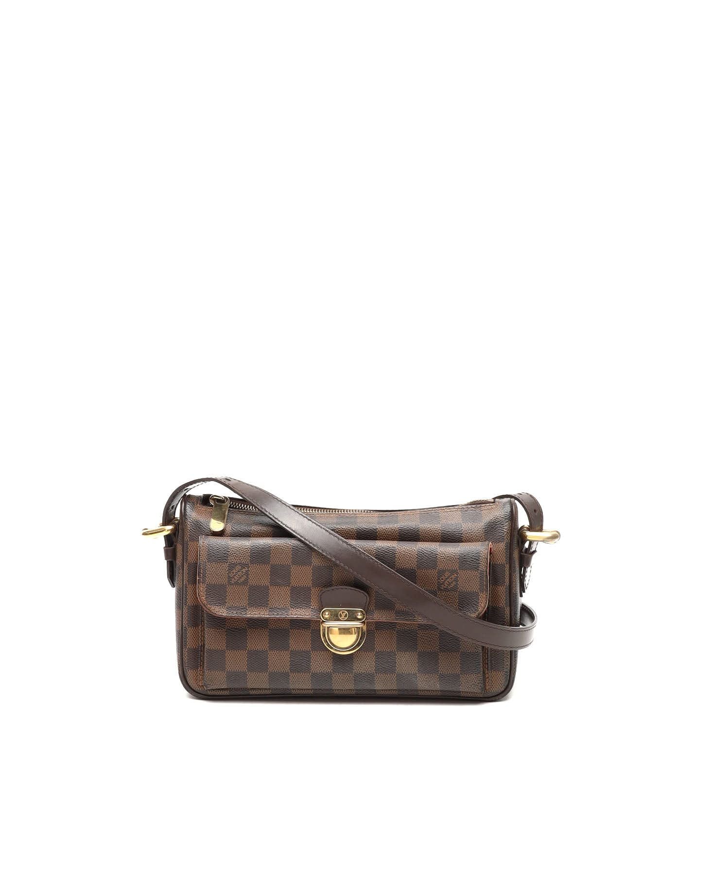 Louis Vuitton Damier Ravello Gm Bag In Brown