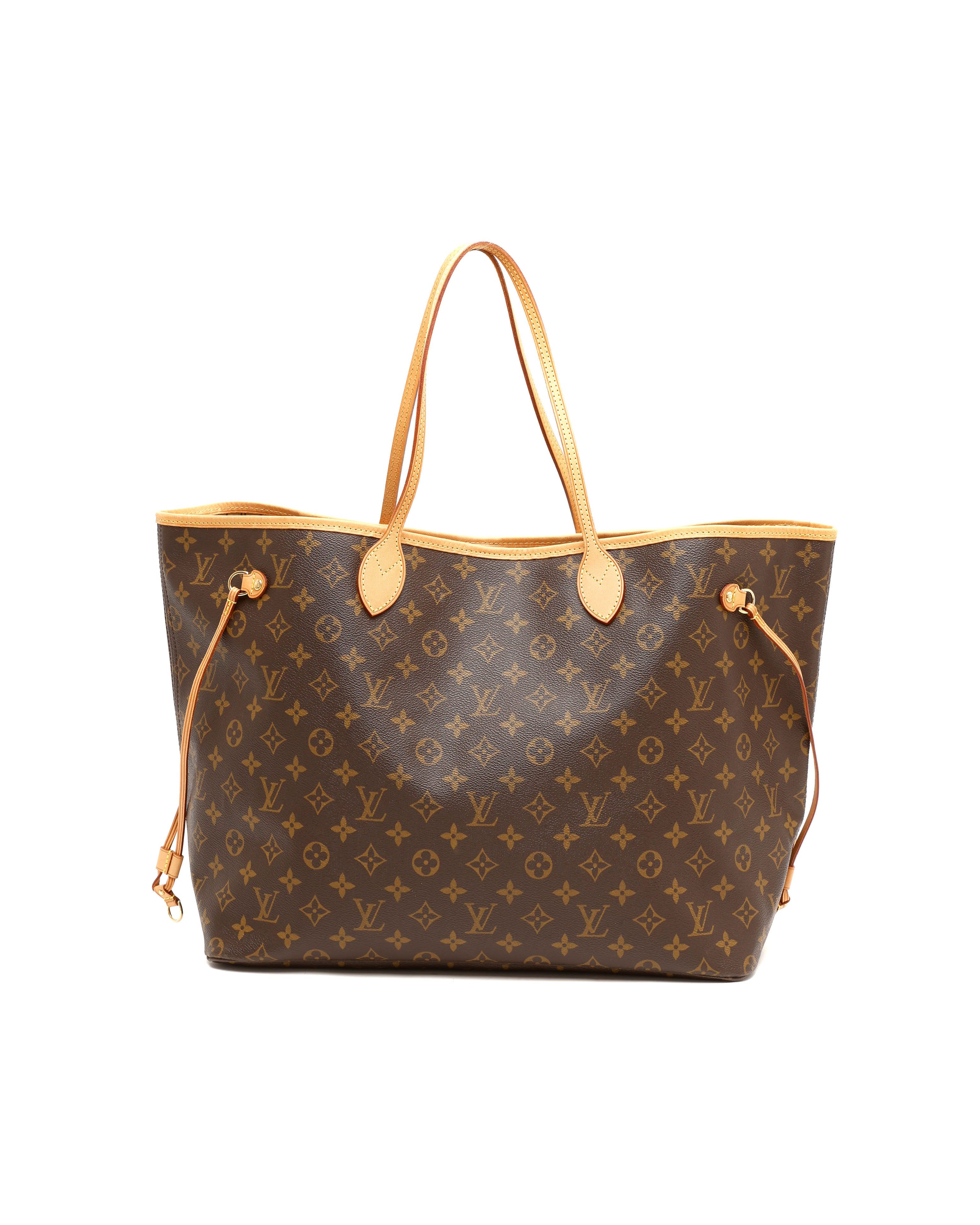 Louis Vuitton Monogram Neverfull Gm Tote Bag In Brown