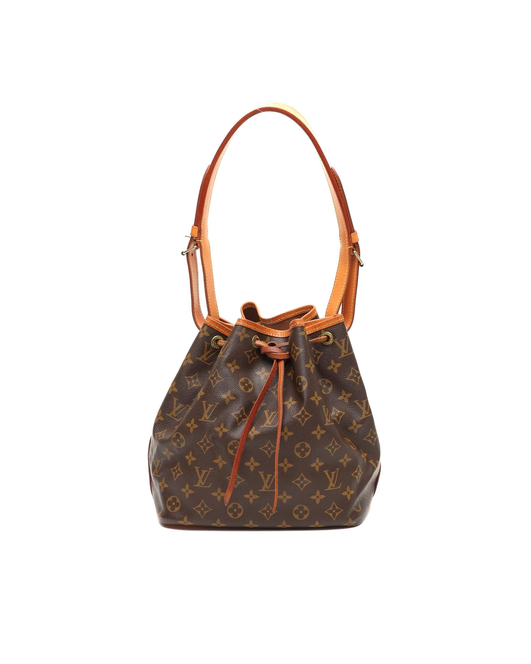 Louis Vuitton Monogram Petit Noé Bag In Brown