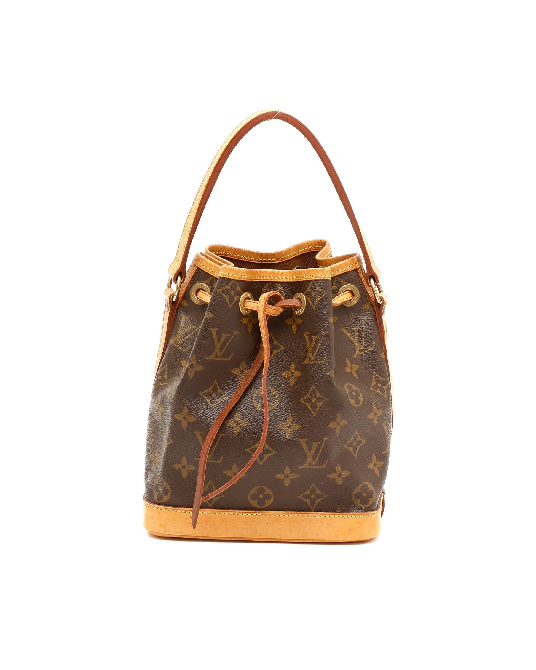 Louis Vuitton Monogram Noé Bb Shoulder Bag In Brown