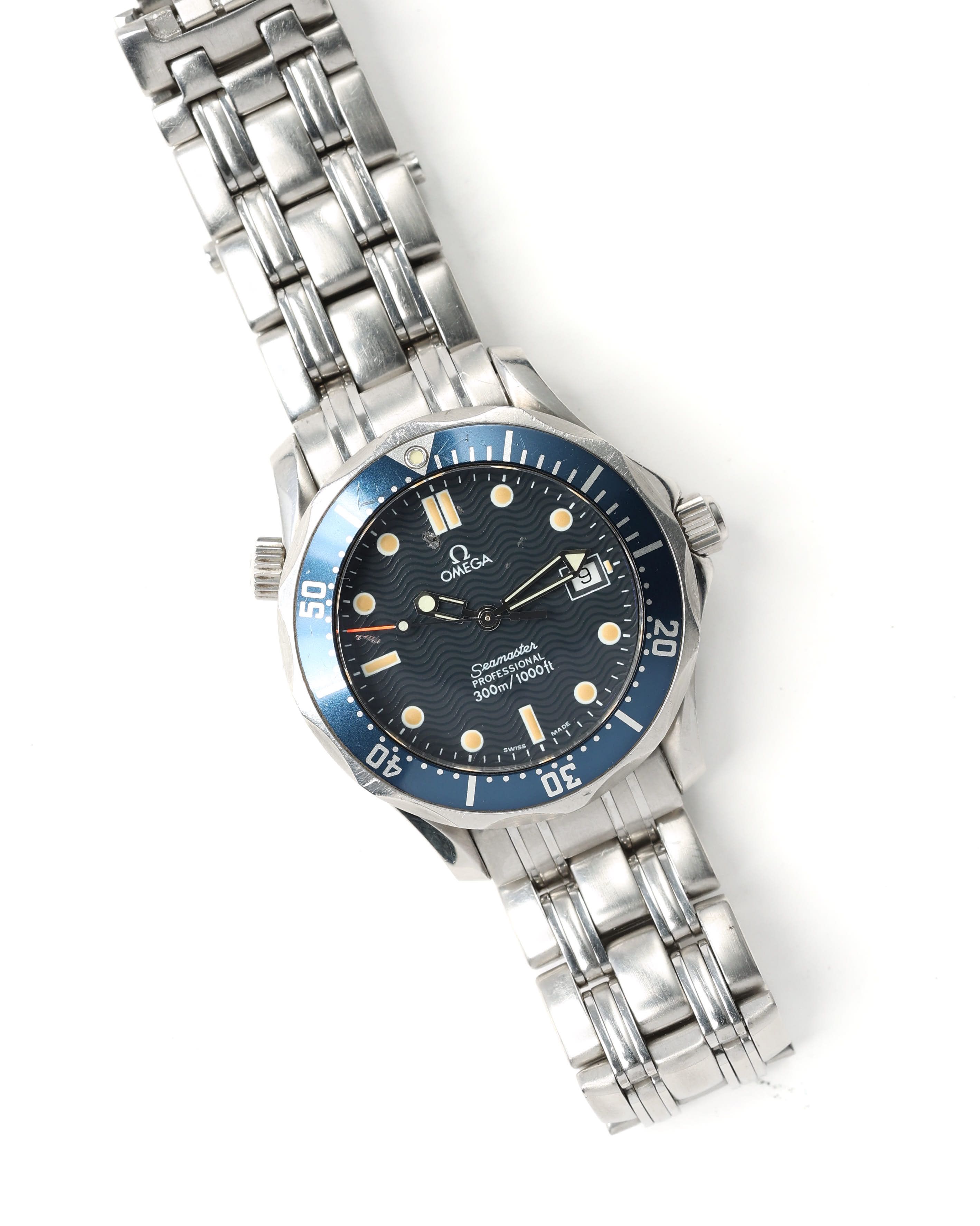 Omega Seamaster Diver 300m Watch In Silver