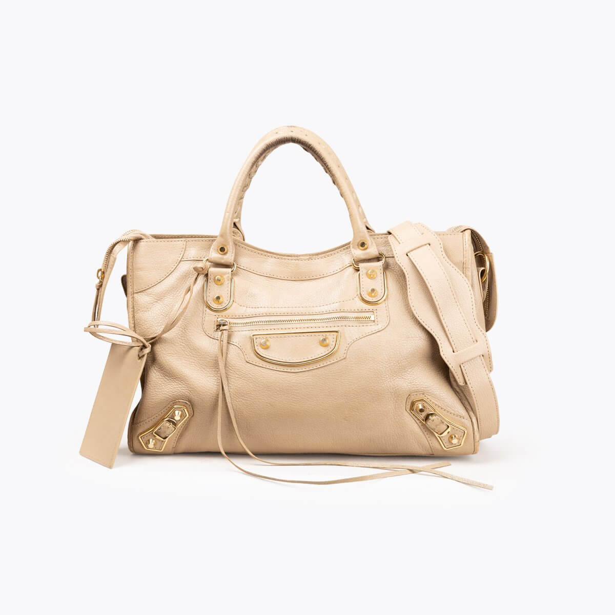 BALENCIAGA Classic Metallic Edge City Bag