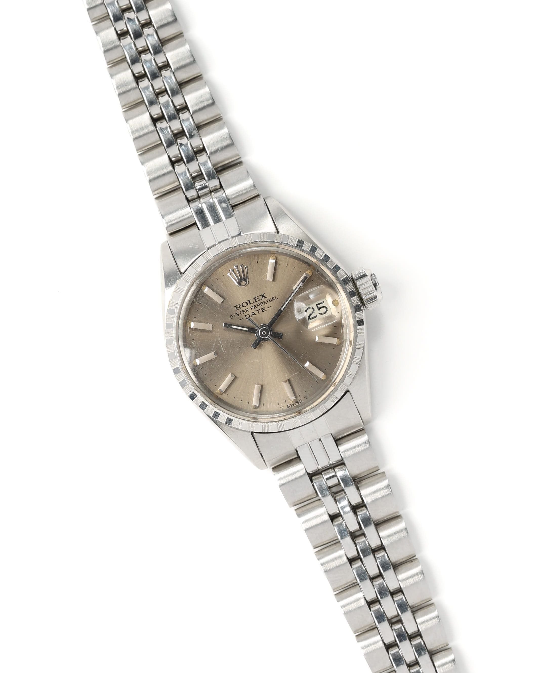 Rolex Oyster Perpetual Date 25mm Ref 6524 1969 Watch