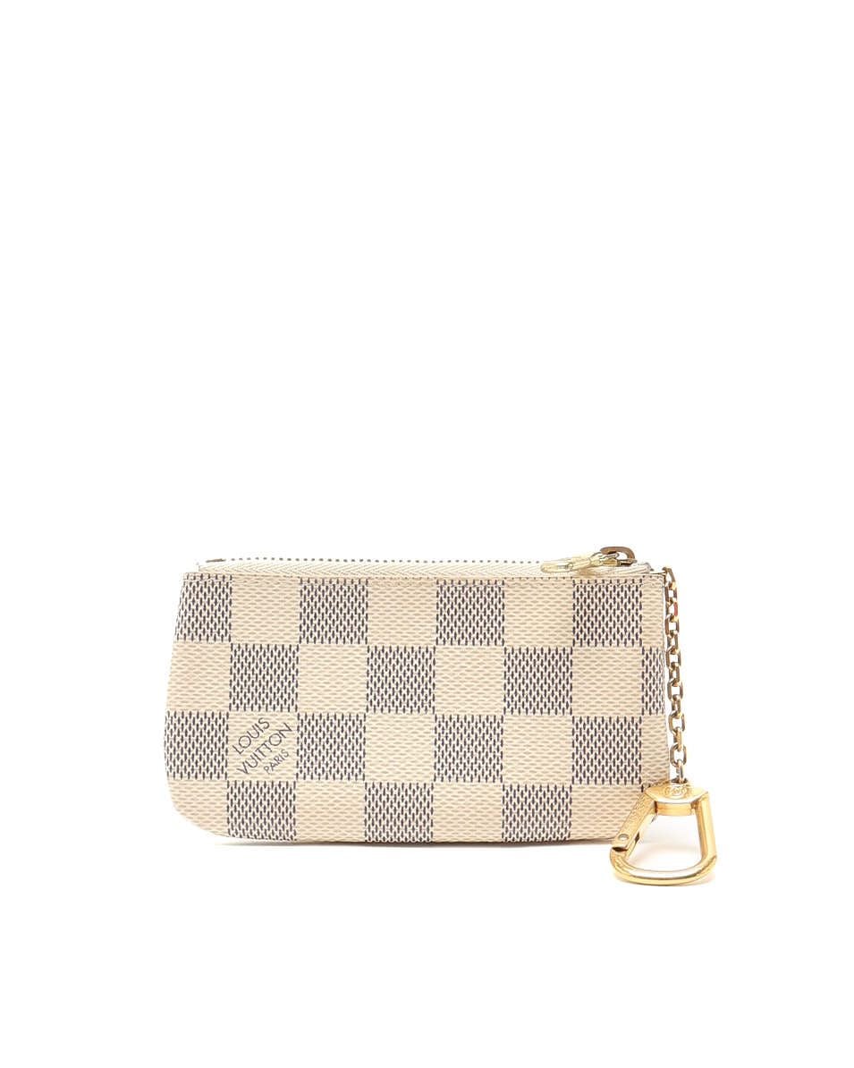Louis Vuitton Damier Azur Coin Purse In White