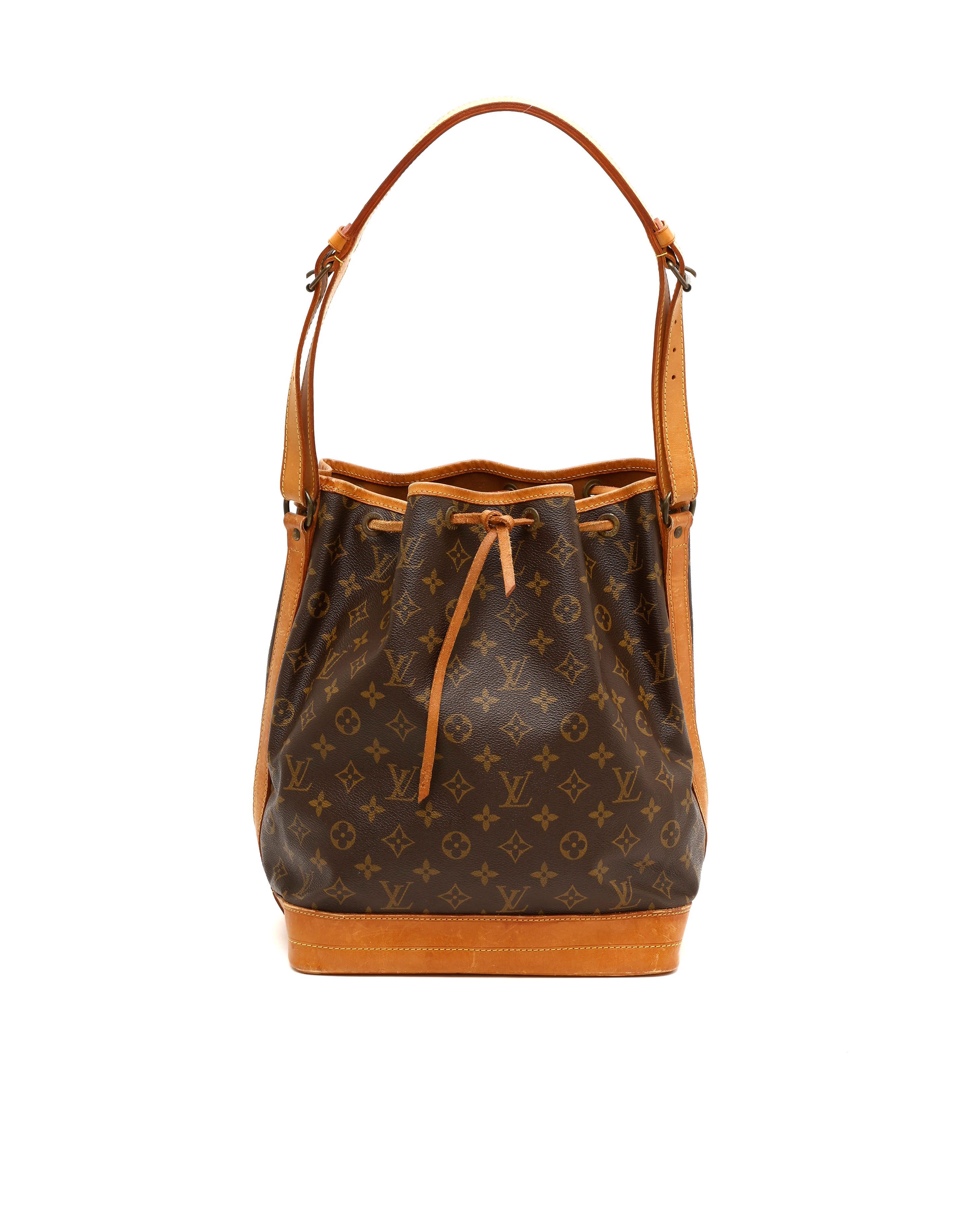 Louis Vuitton Monogram Noé Gm Bag In Brown