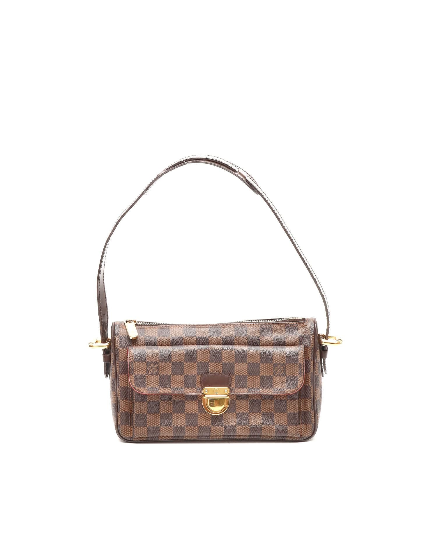 Louis Vuitton Damier Ravello Gm Bag In Brown