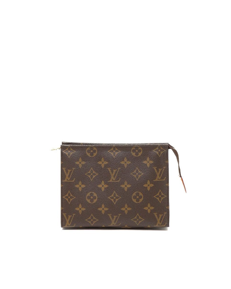 Louis Vuitton Monogram Toiletry Pouch 19 In Brown