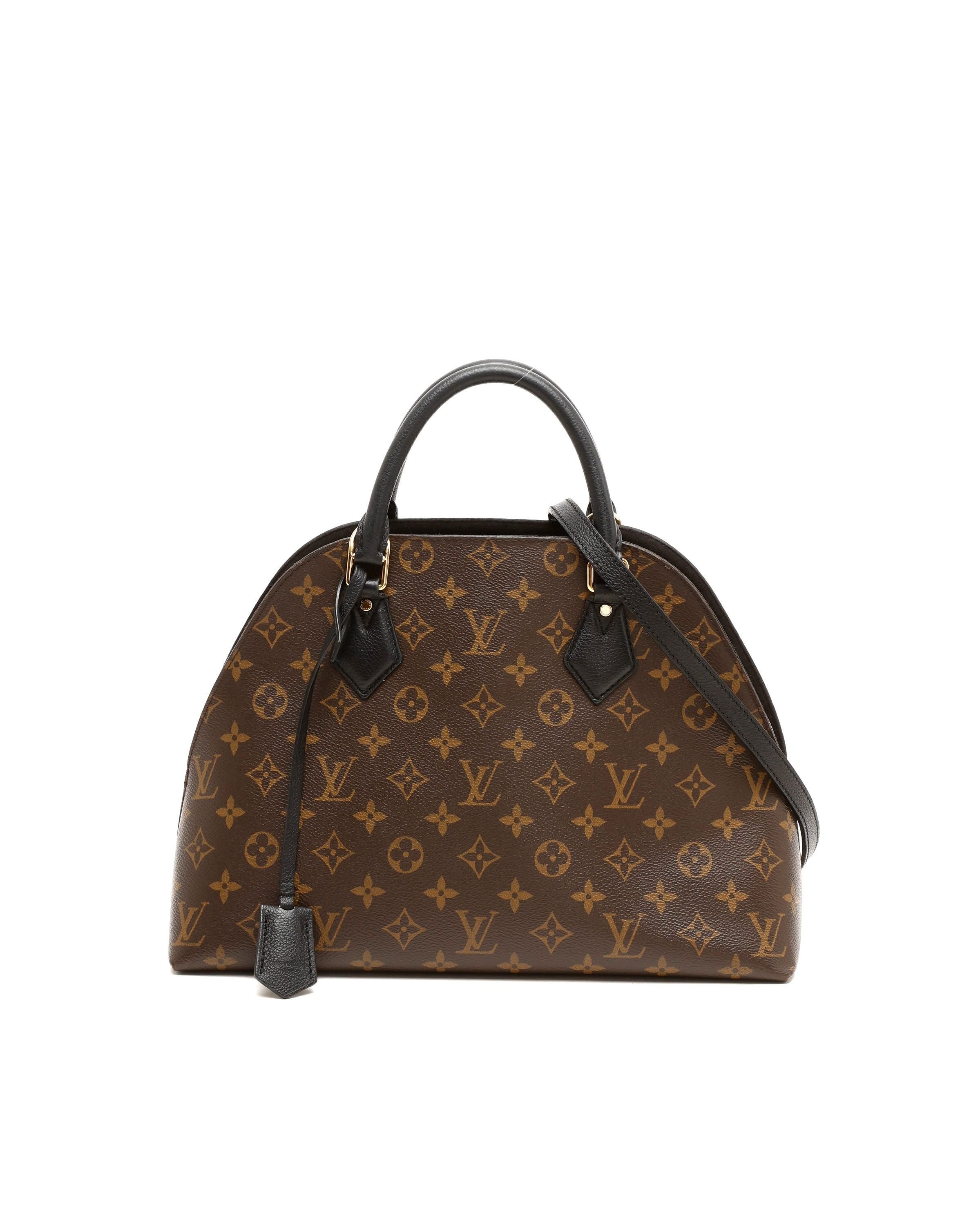 Louis Vuitton Macassar Alma Bnb Bag In Brown