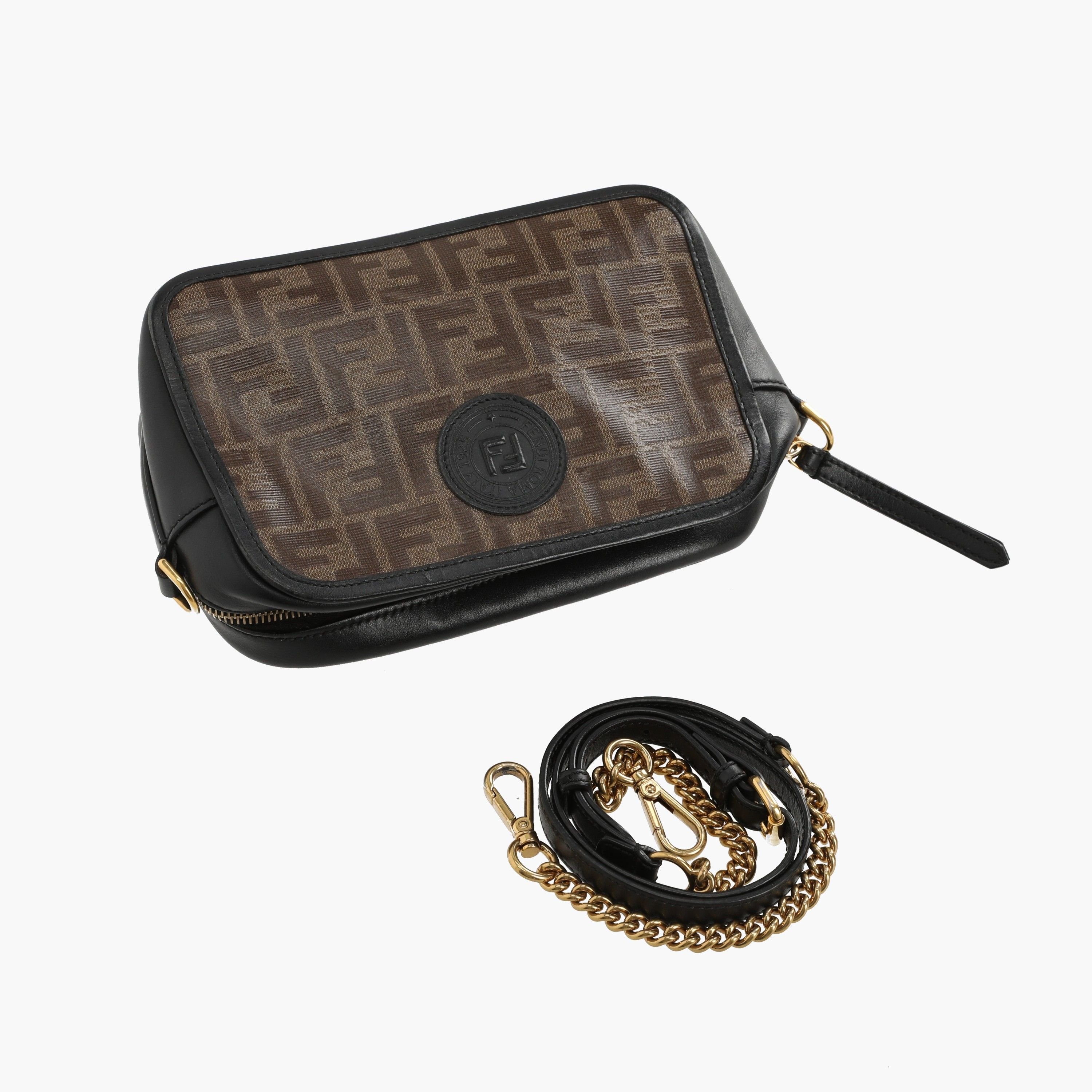 Fendi Camera Zucca Crossbody Bag