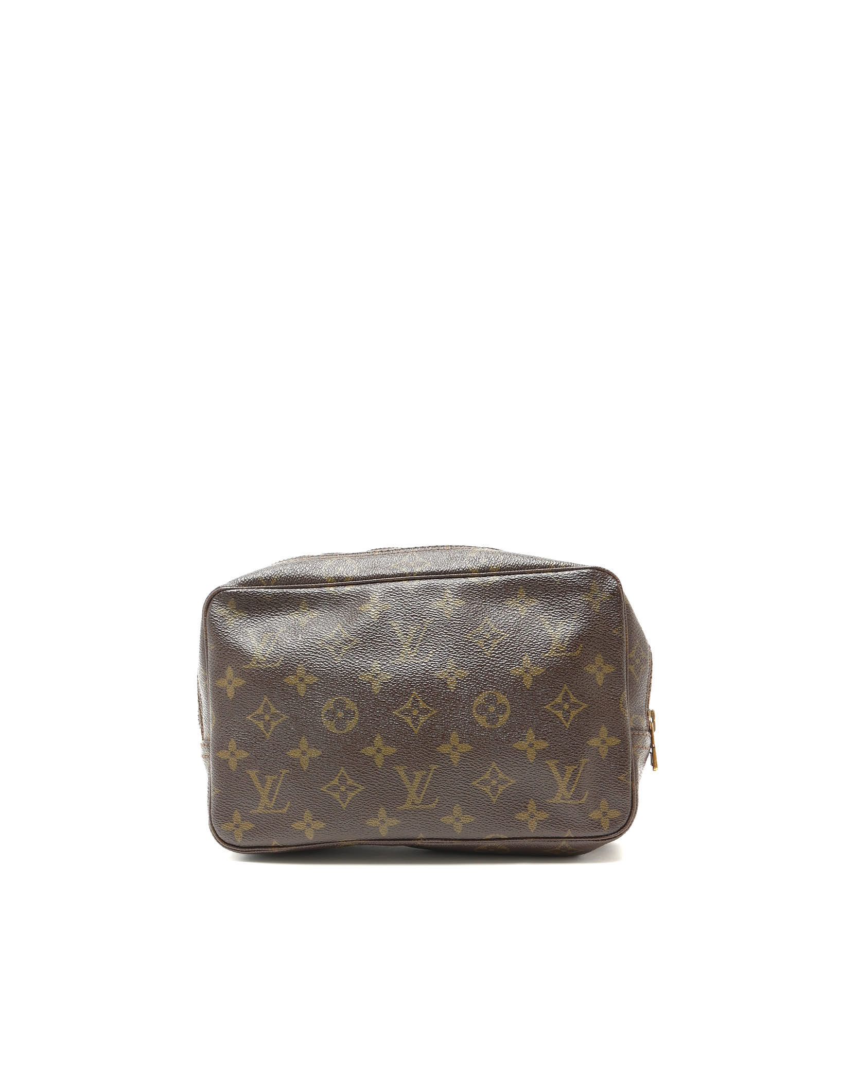 Louis Vuitton Monogram Trousse Toilette 23 Bag In Brown