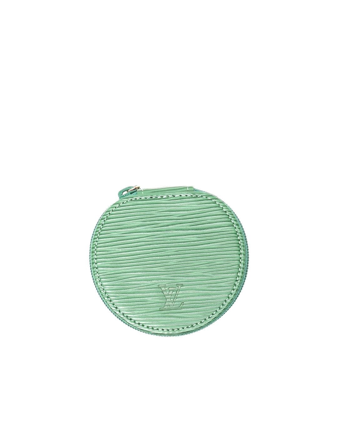 Louis Vuitton Epi Ecrin Bijoux Travel Jewelry Cse In Green