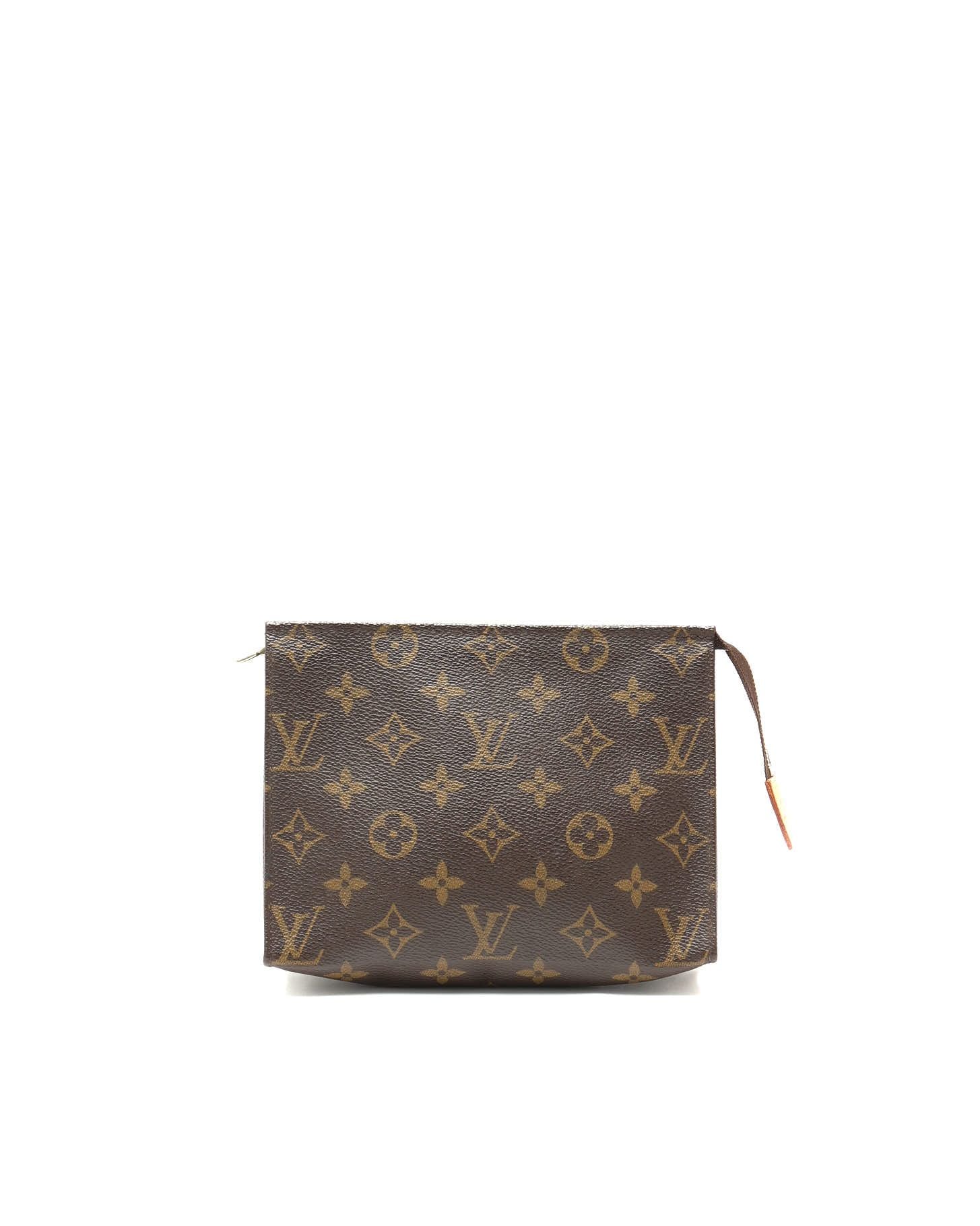 Louis Vuitton Monogram Toiletry Pouch 26 In Brown