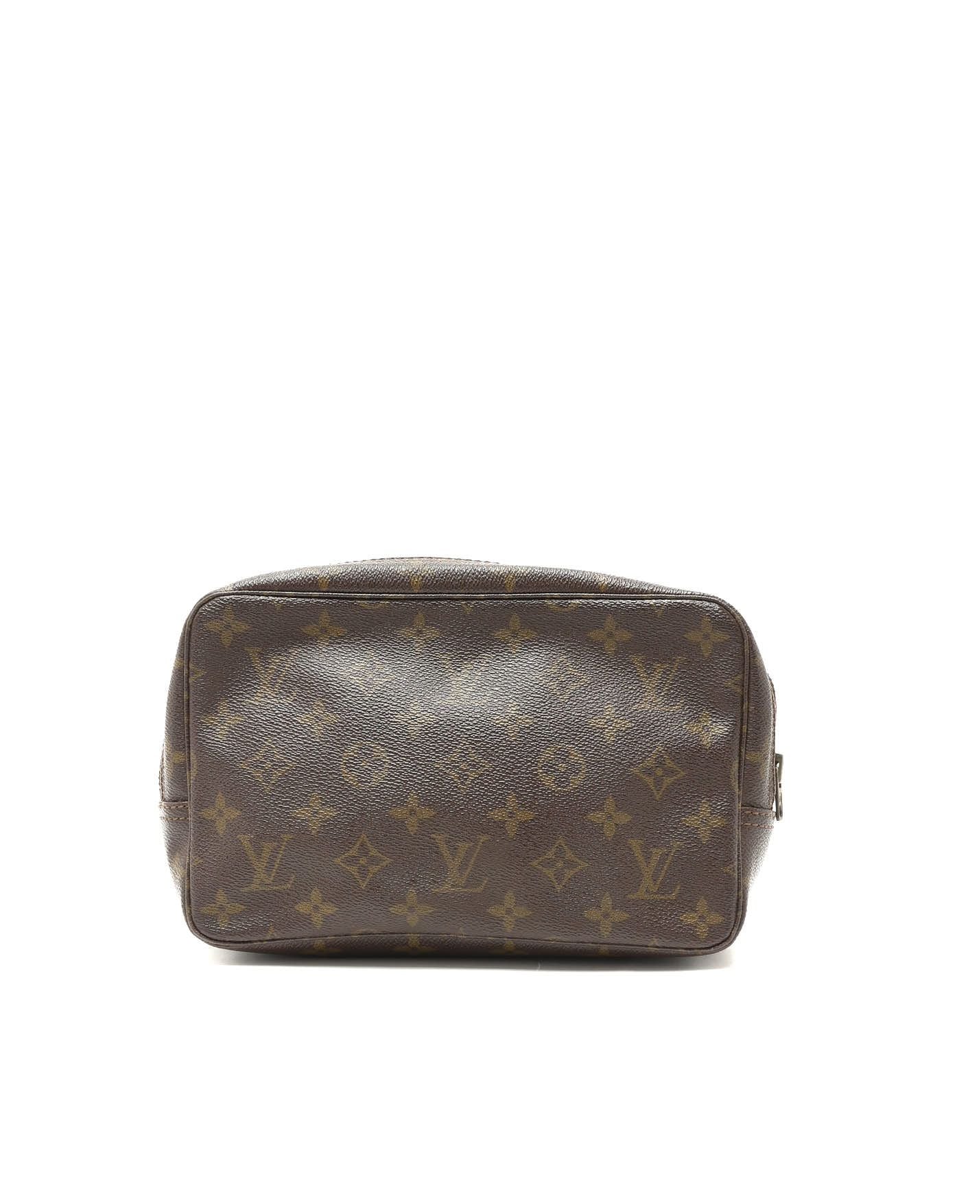 Louis Vuitton Monogram Trousse Toilette In Brown