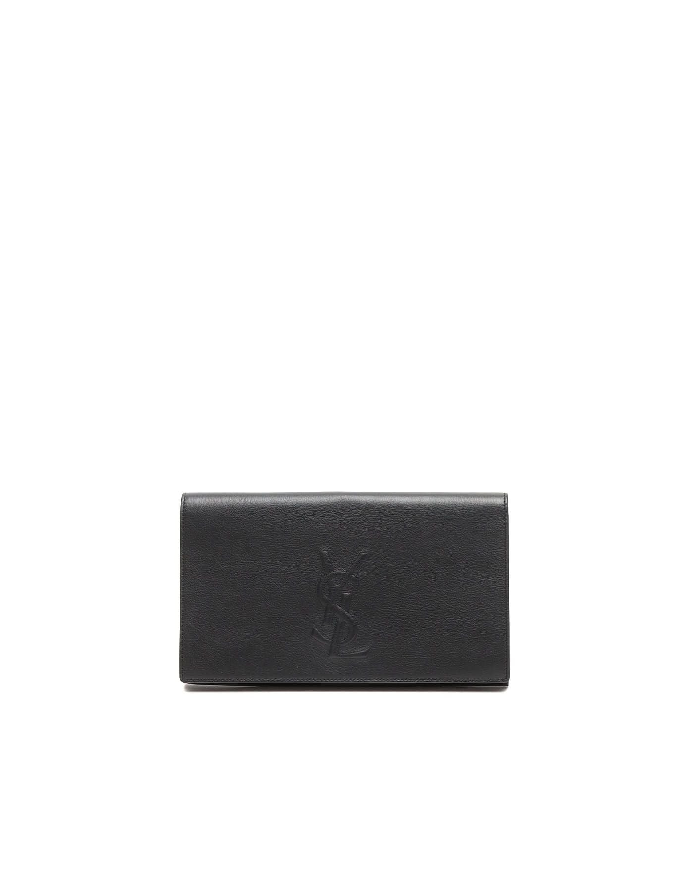 Saint Laurent Belle De Jour Clutch Bag In Black
