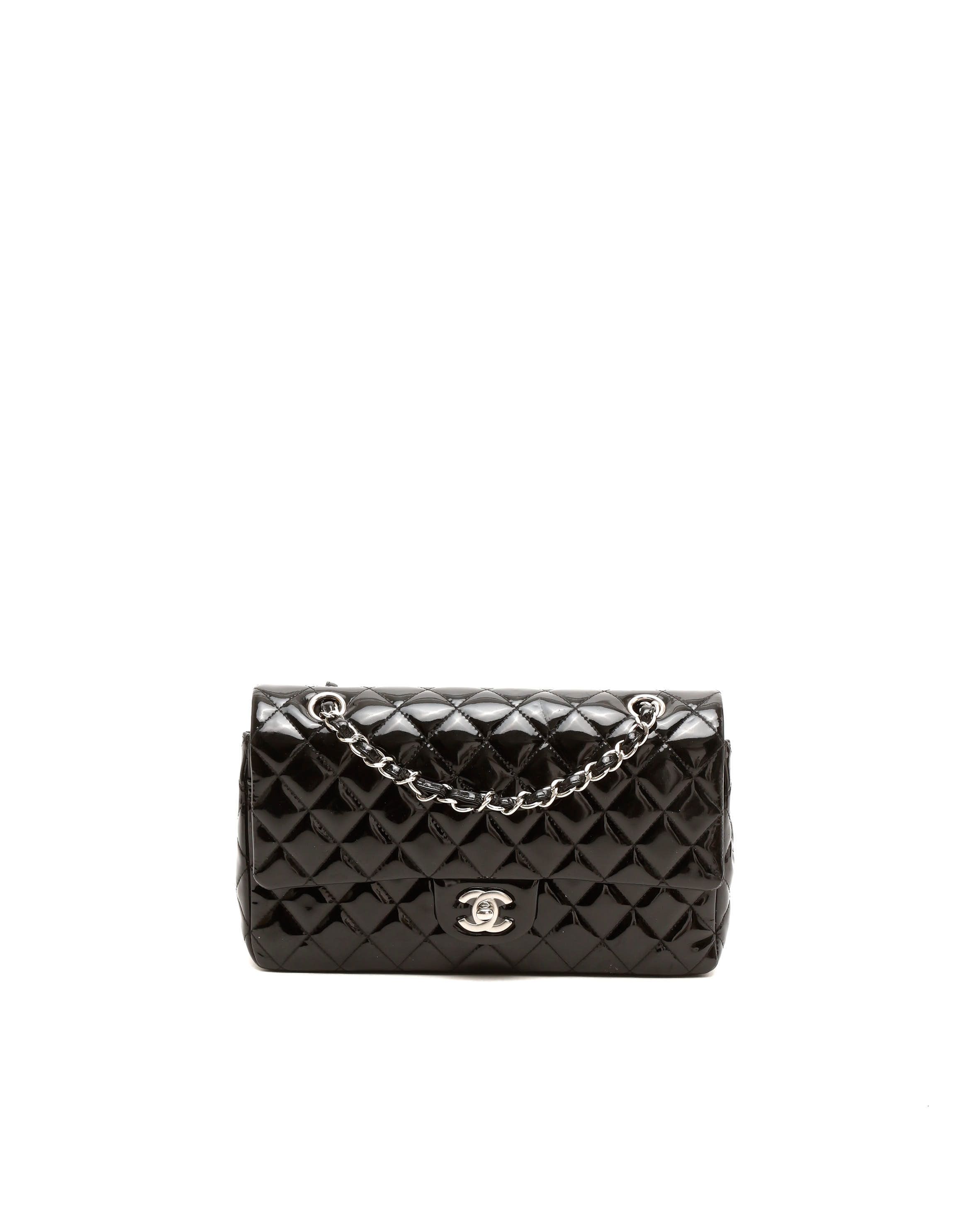 Chanel Classic Medium Patent Double Flap Bag