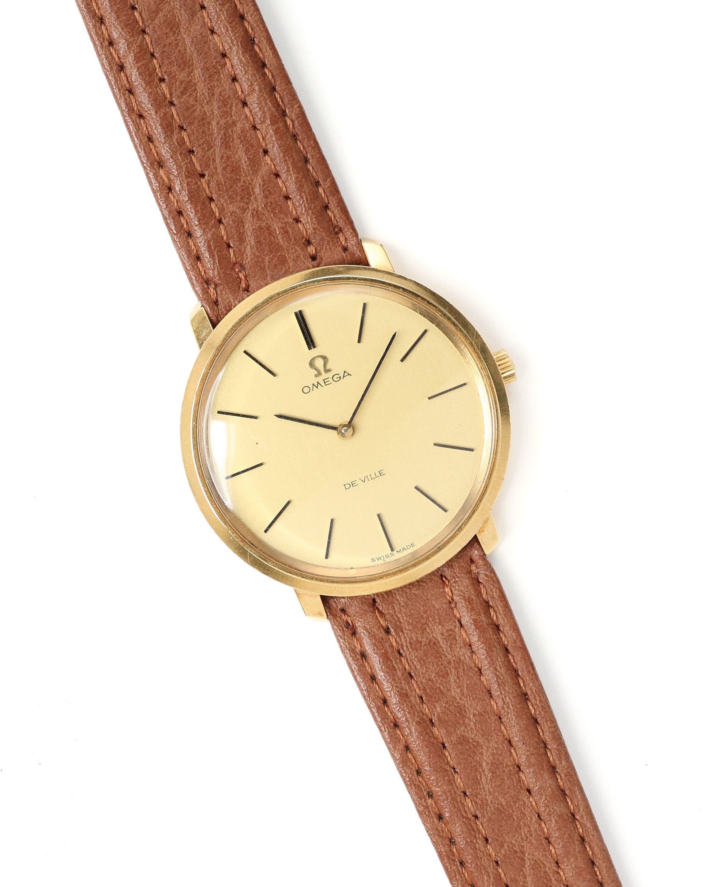 Omega De Ville 33mm Ca 1970 Watch In Gold