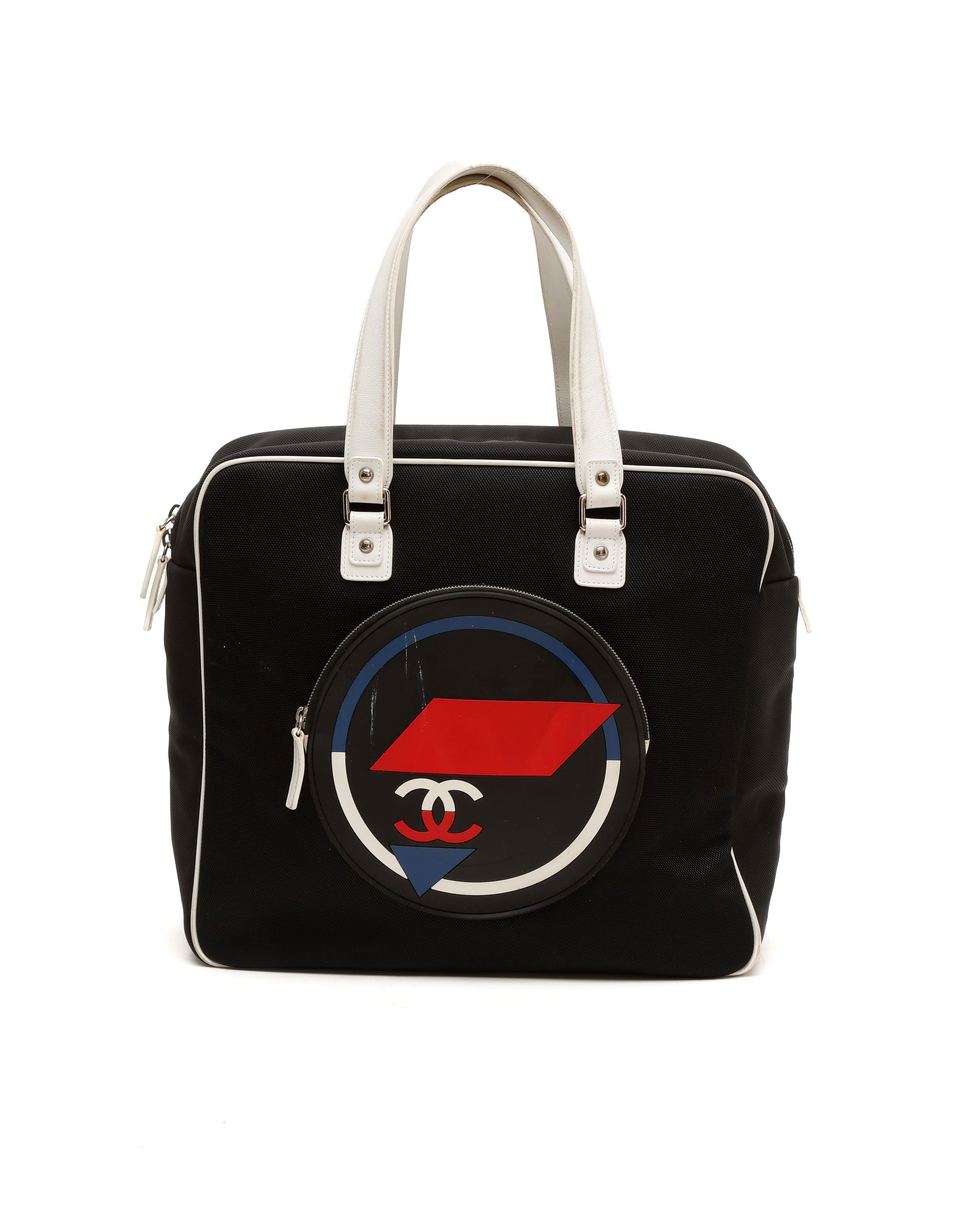 Chanel Airline Tote Bag In Black