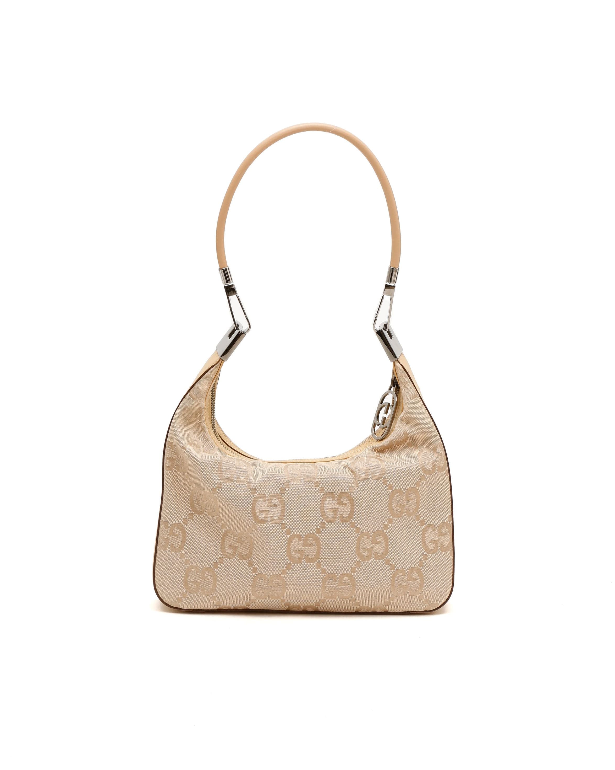 Gucci Jumbo GG Logo Shoulder Bag