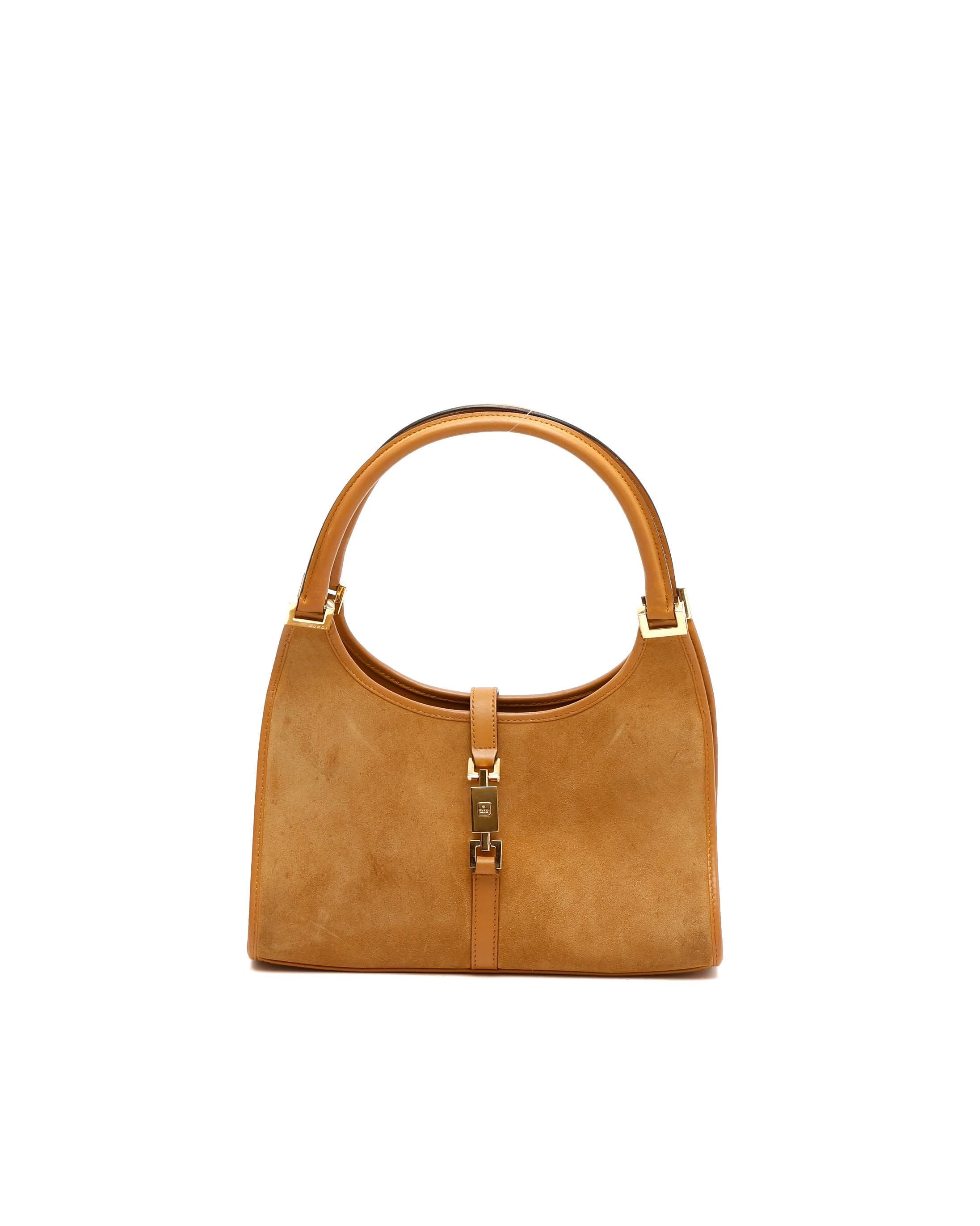 Gucci Suede Jackie Bardot Bag In Other