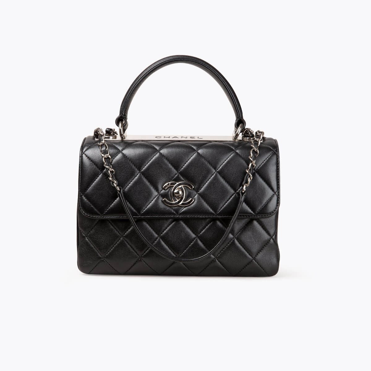 CHANEL Trendy Top Handle Bag