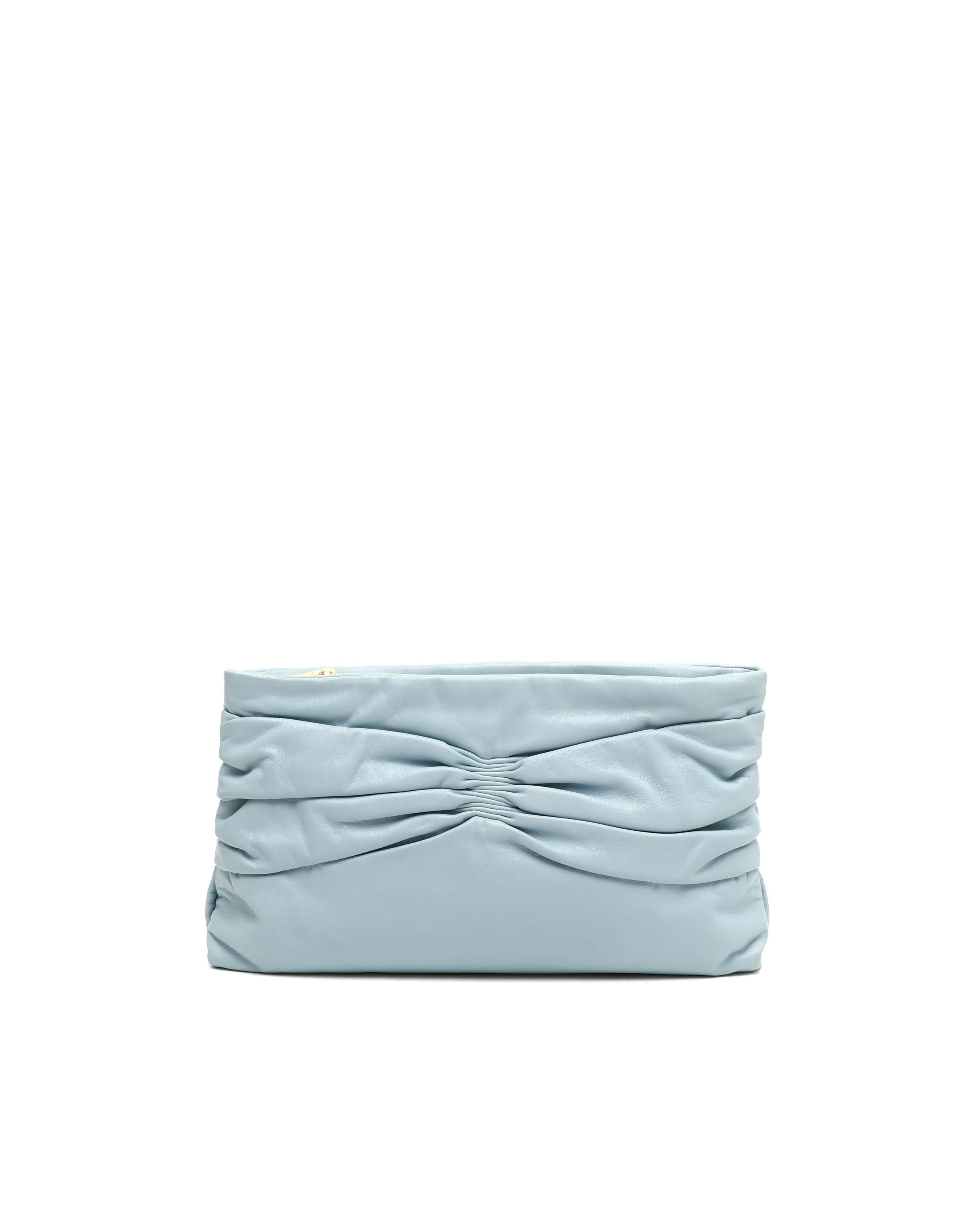 Miu Miu Clutch Bag In Blue