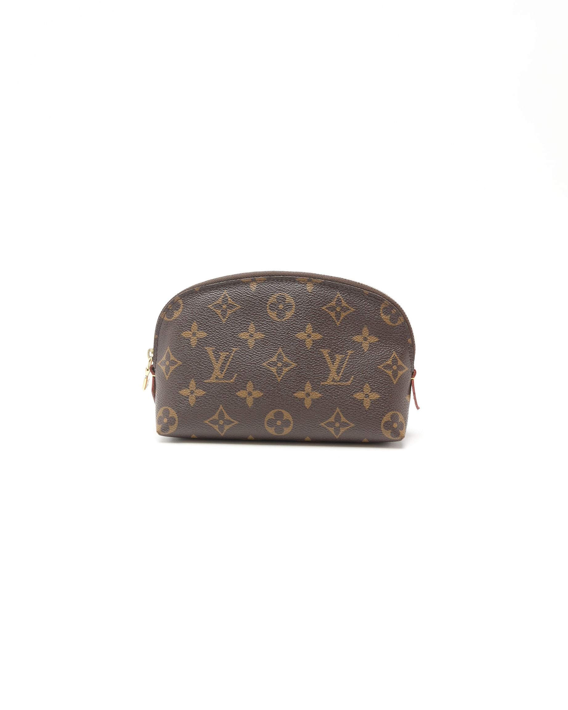 Louis Vuitton Monogram Cosmetic Pouch In Brown