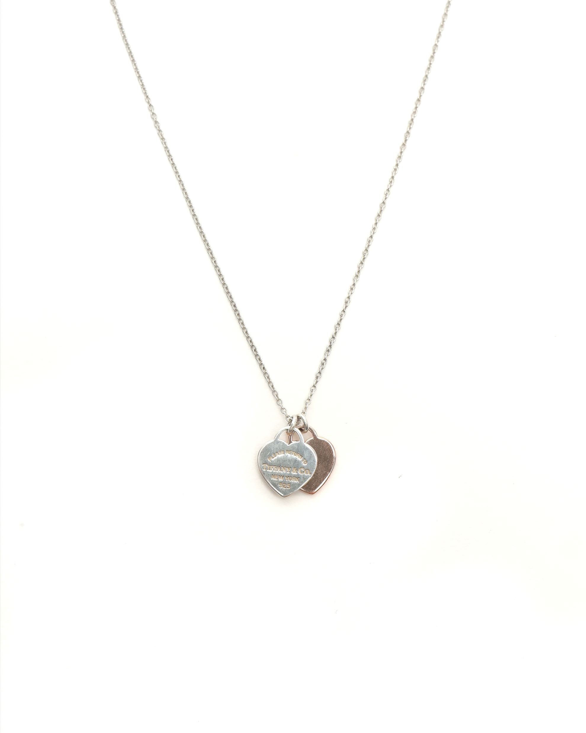Tiffany & Co Return To Tiffany Heart Necklace In Silver