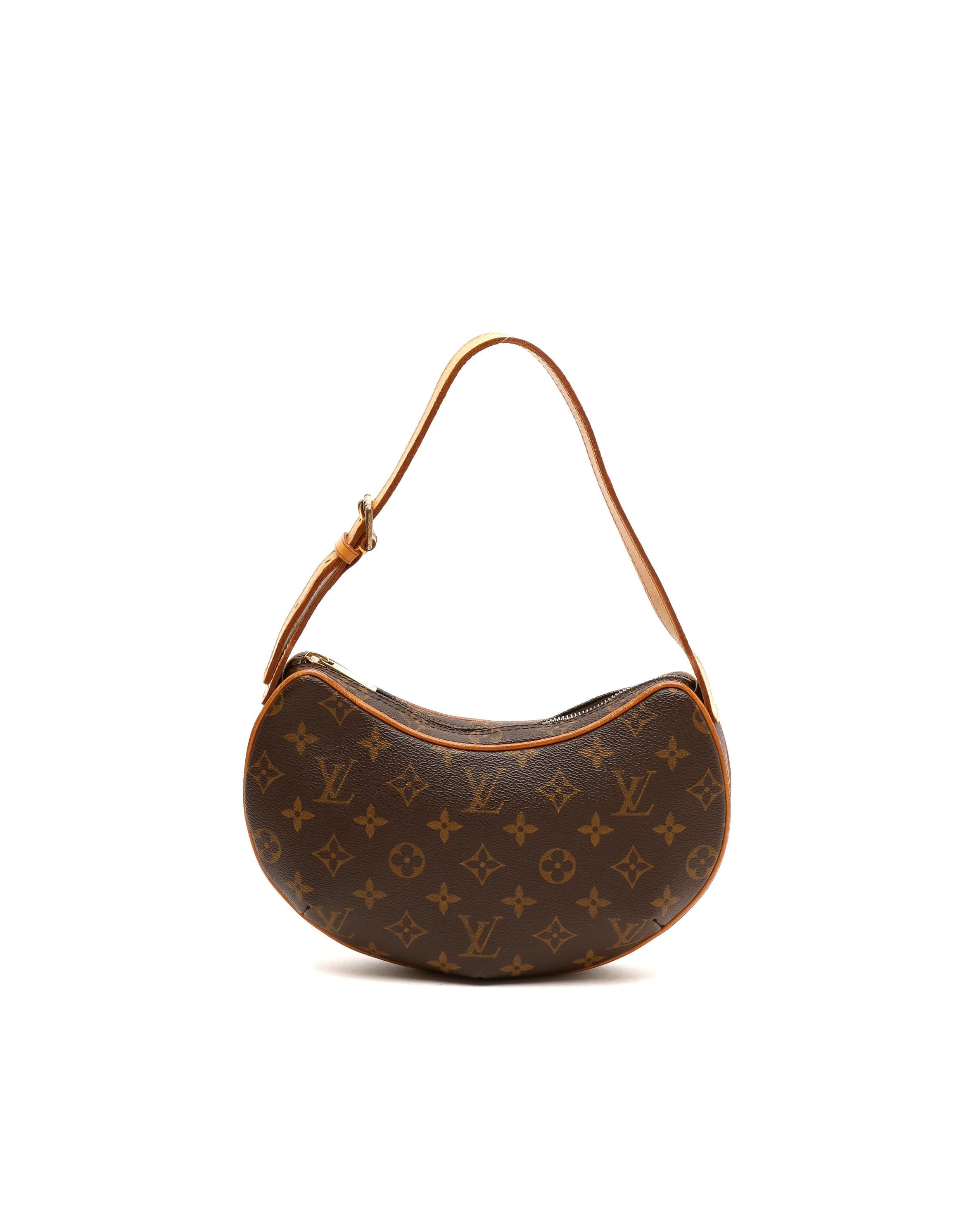 Louis Vuitton Monogram Croissant Pm Bag In Brown